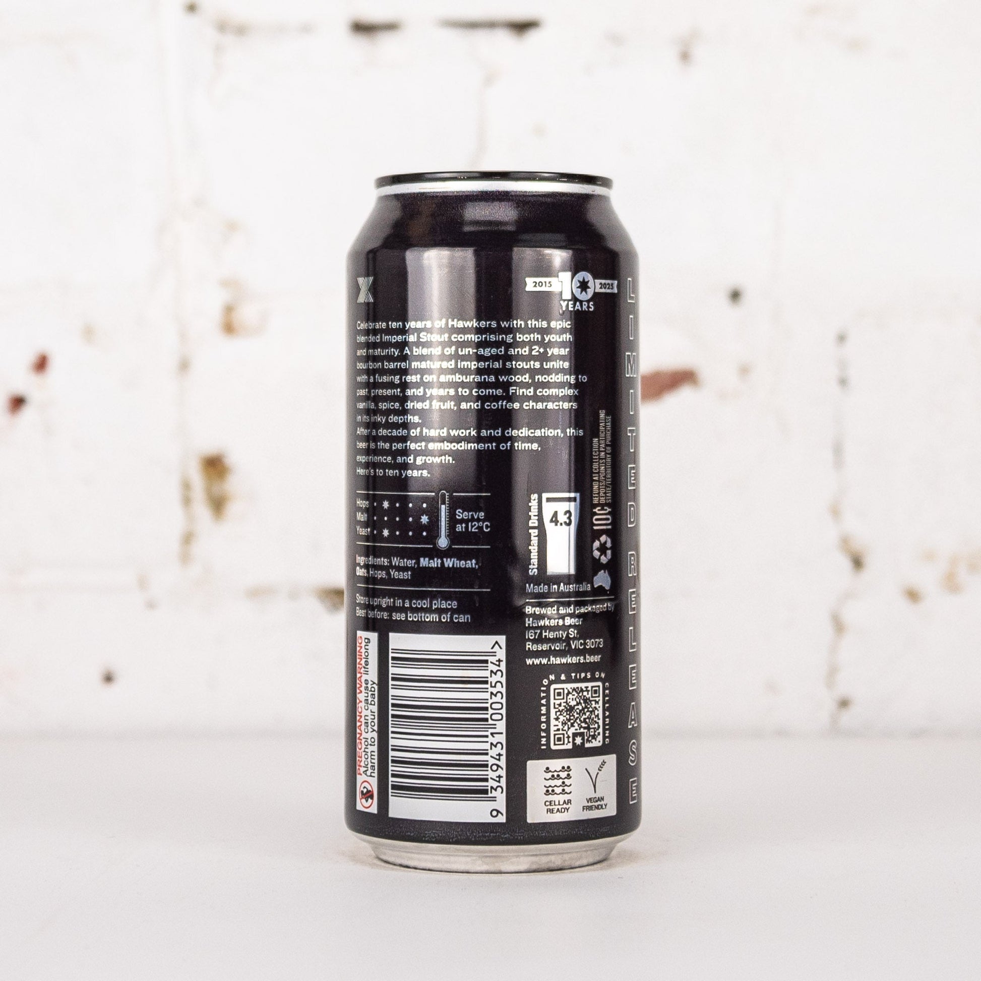 Hawkers - X Double Barrel Aged Imperial Stout