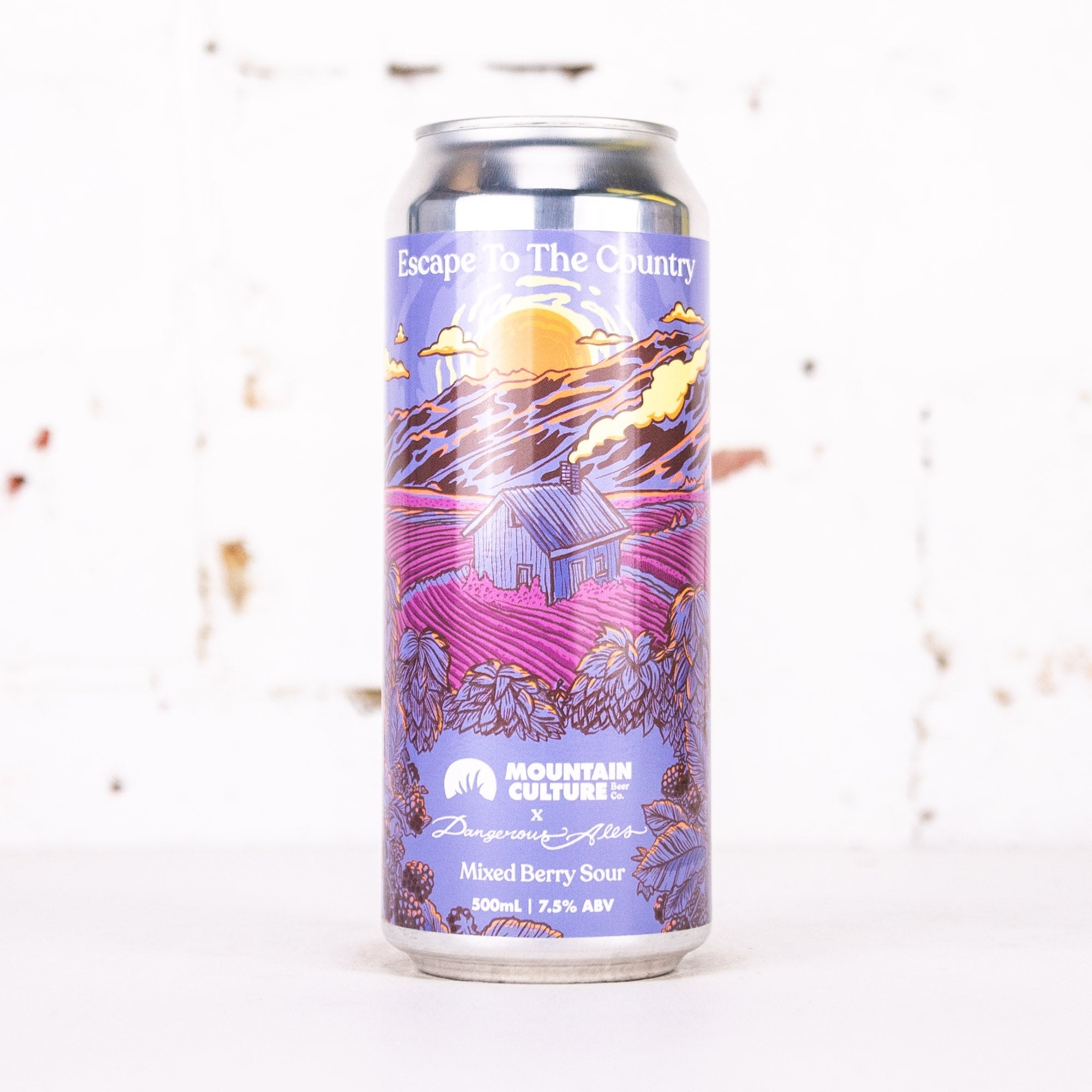 Mountain Culture x Dangerous Ales 'Escape to the Country' Mixed Berry Sour