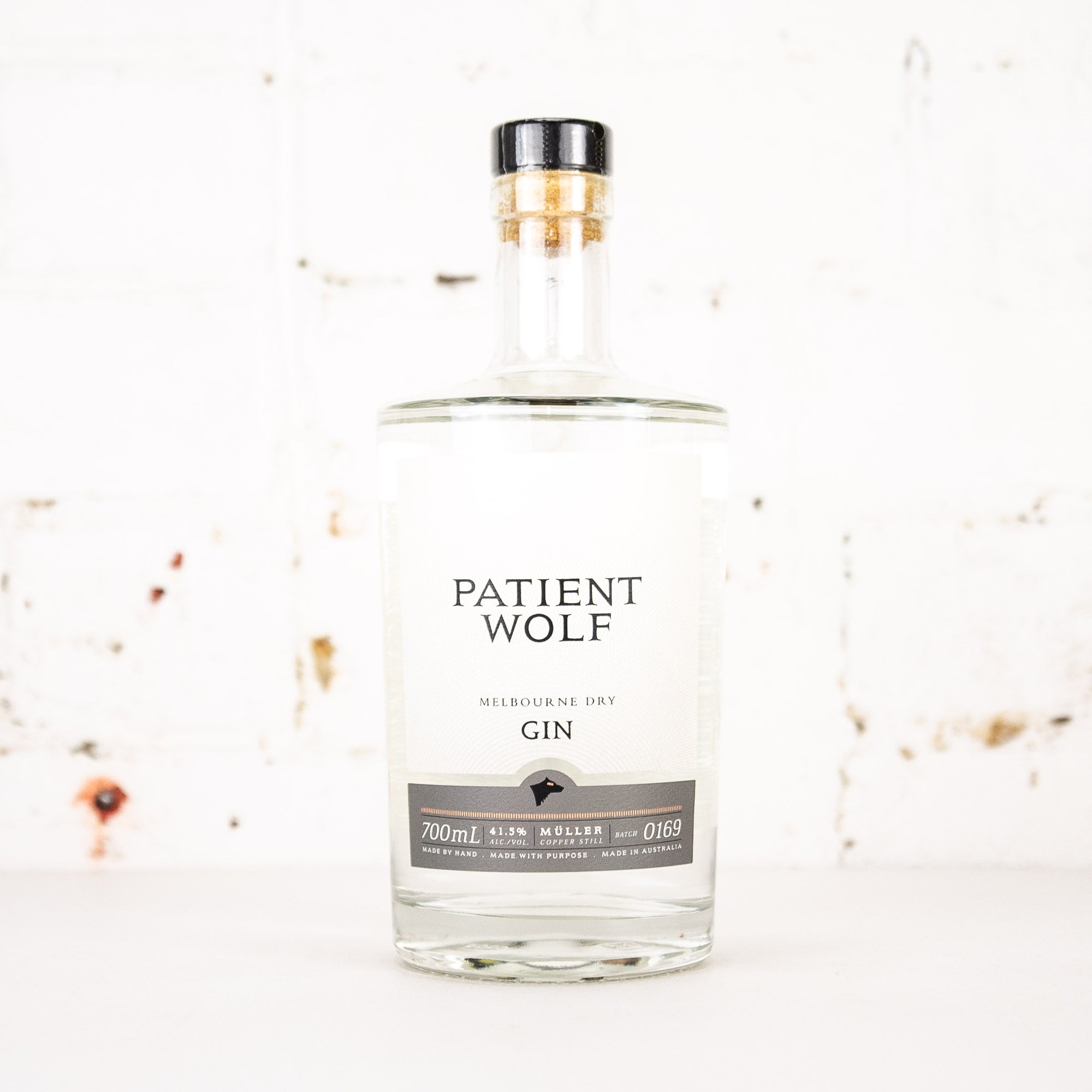 Patient Wolf - Melbourne Dry Gin 700ml