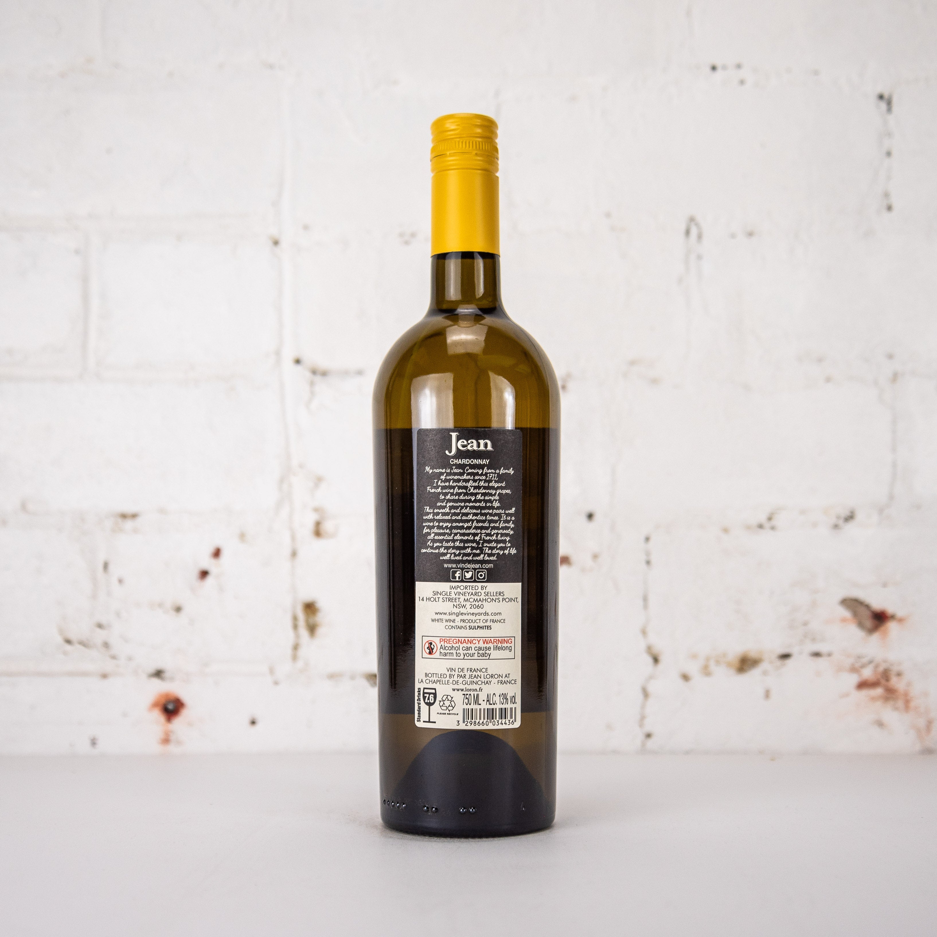 Jean Loron - Jean Chardonnay 750ml