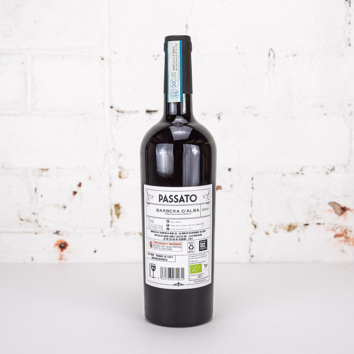 Bosio - Passato Barbera d'Alba DOC 2021 750ml