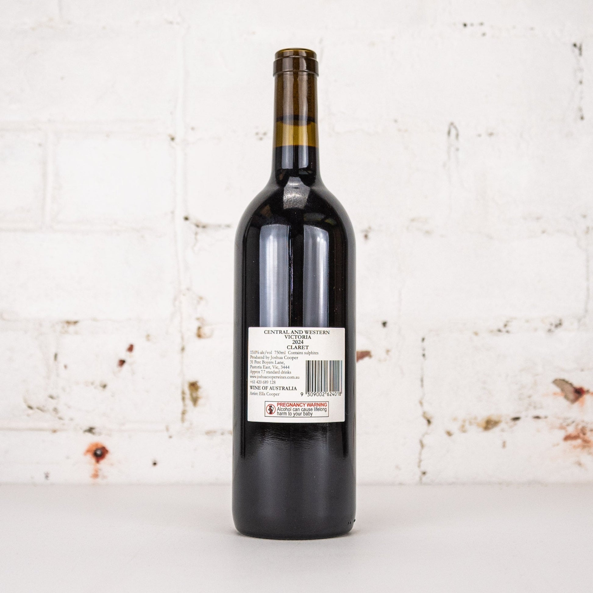 Joshua Cooper - Claret 2024 750ml