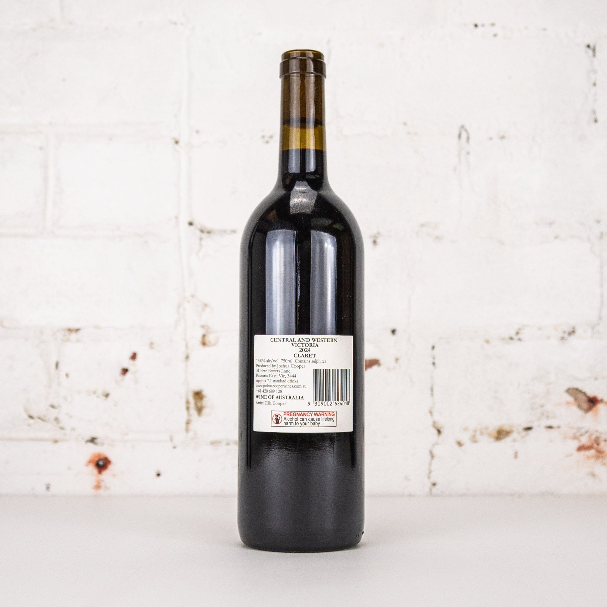 Joshua Cooper - Claret 2024 750ml