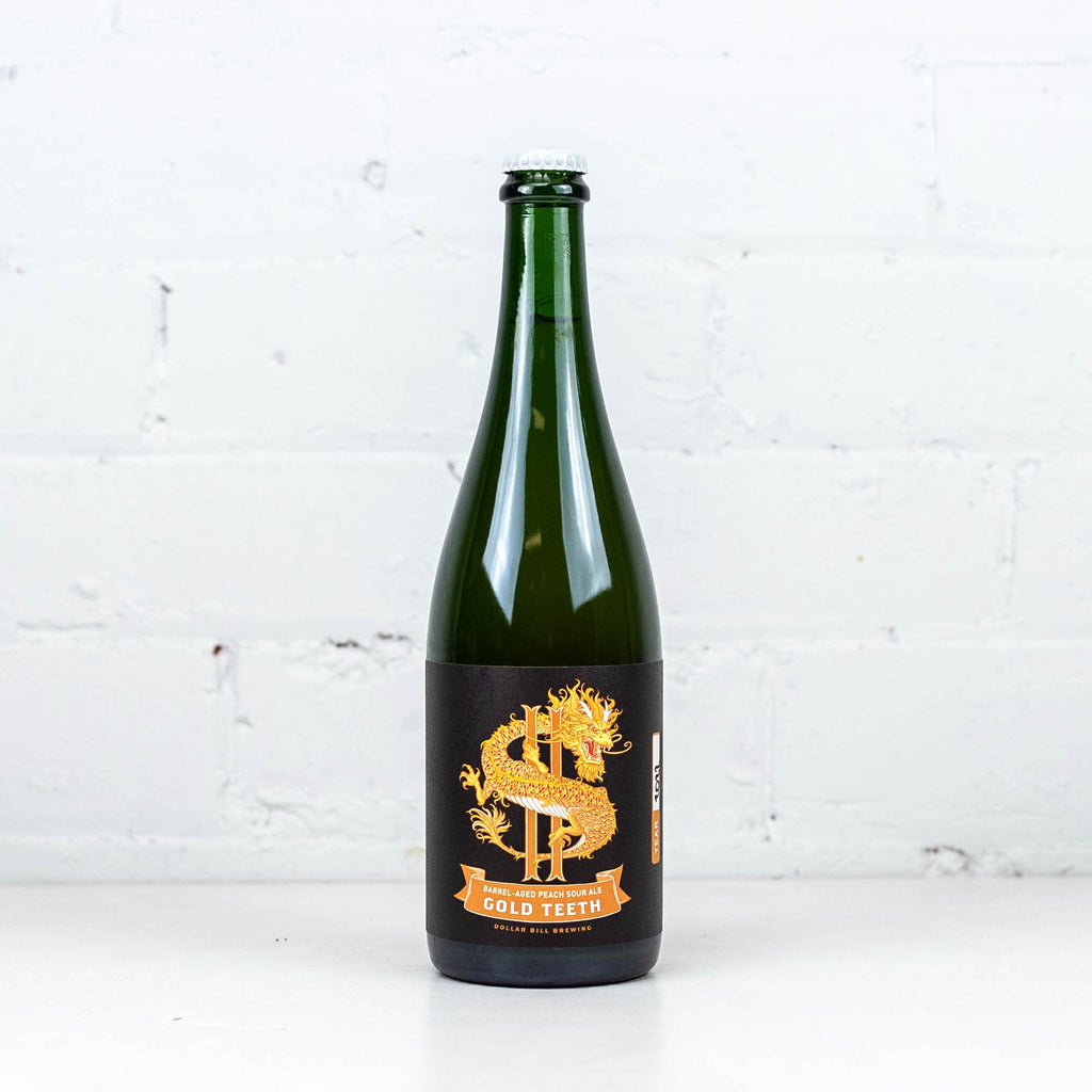 Dollar Bill - Gold Teeth BA Peach Sour Ale 2022 750ml