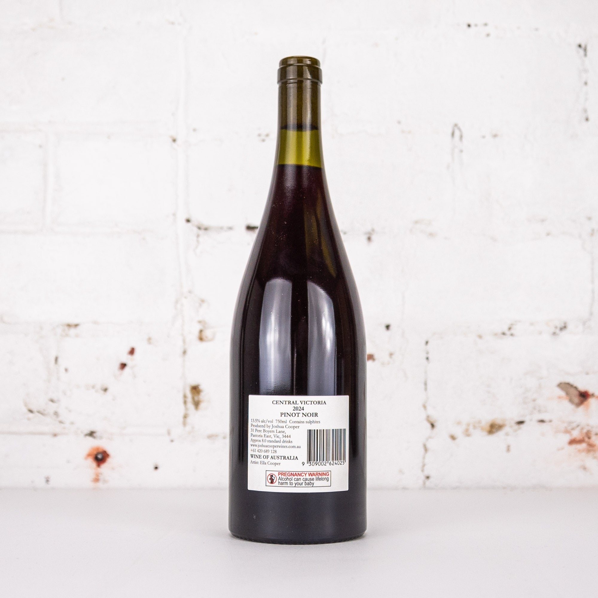 Joshua Cooper - Pinot Noir 2024 750ml