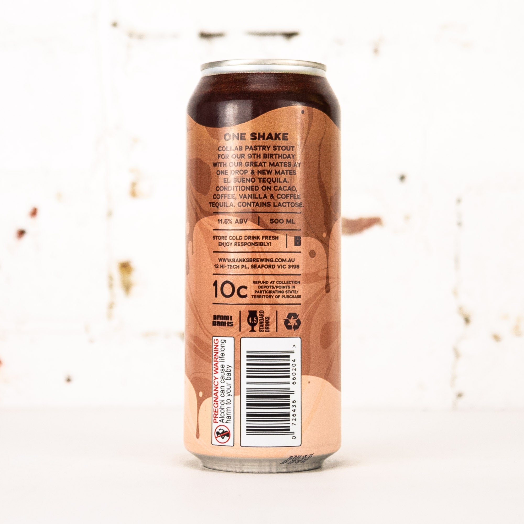 Banks x One Drop 'One Shake' Imperial Pastry Stout