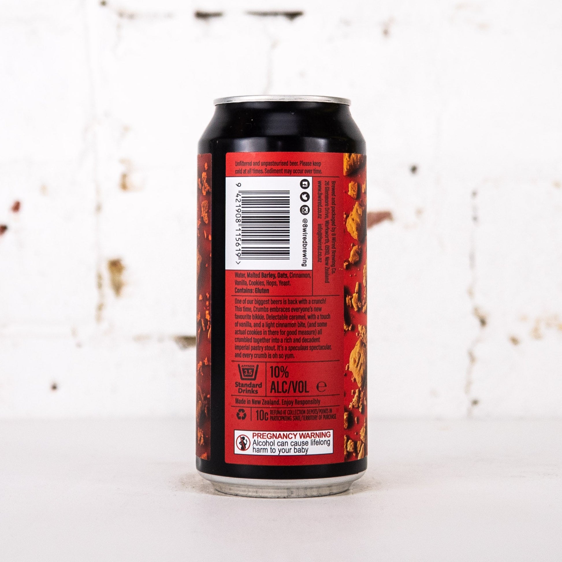 8 Wired - Biscoff Crumbs Imperial Stout