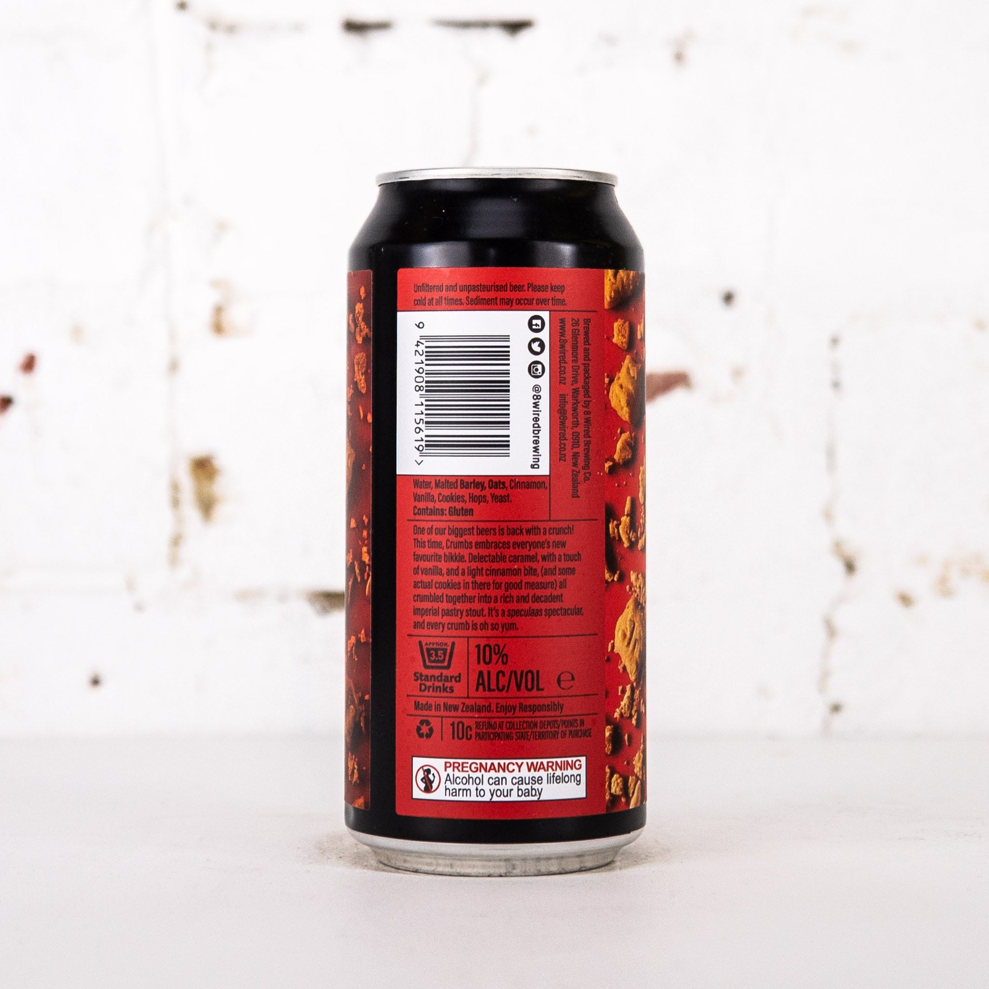 8 Wired - Biscoff Crumbs Imperial Stout