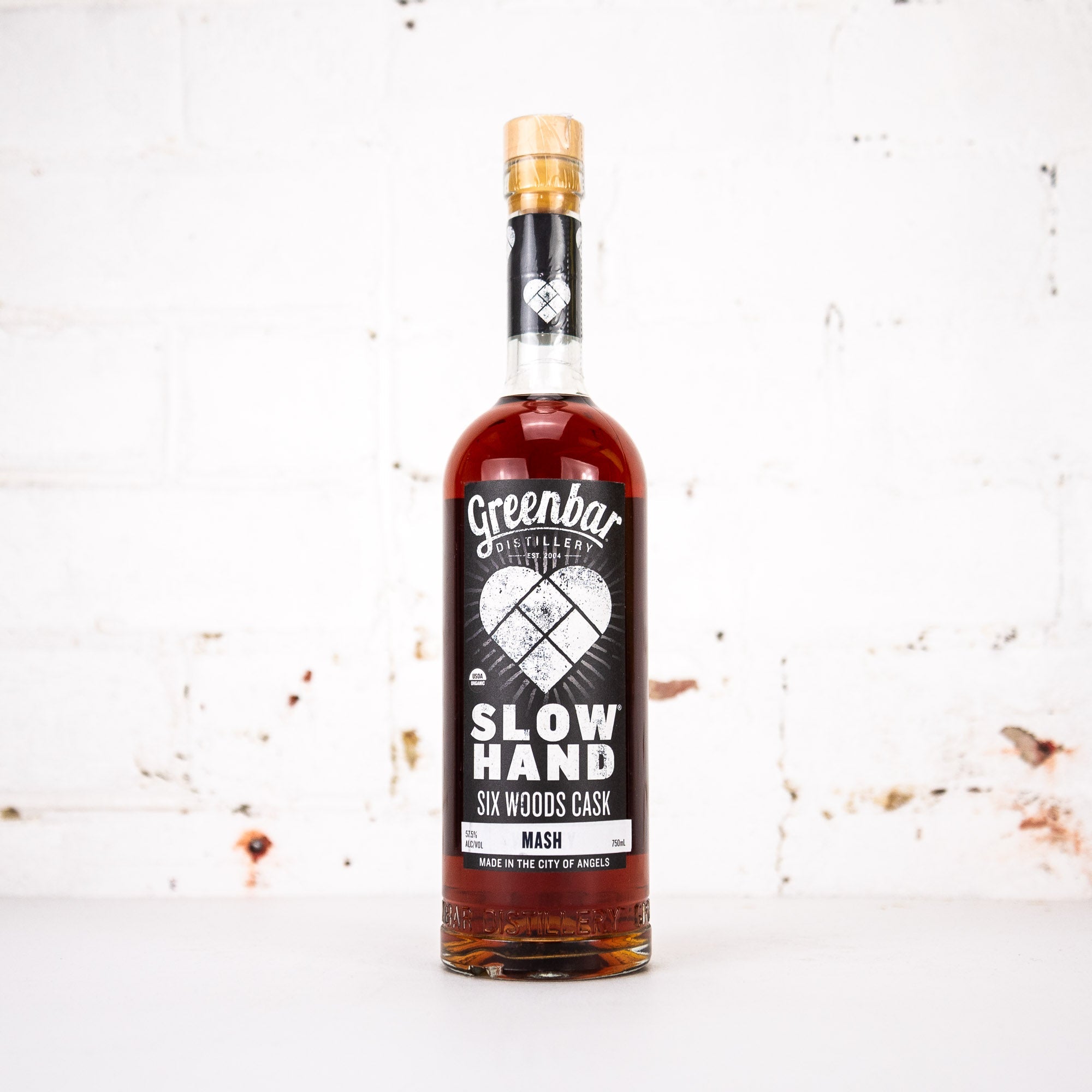 Greenbar - Slow Hand Six Woods Organic Whiskey 750ml