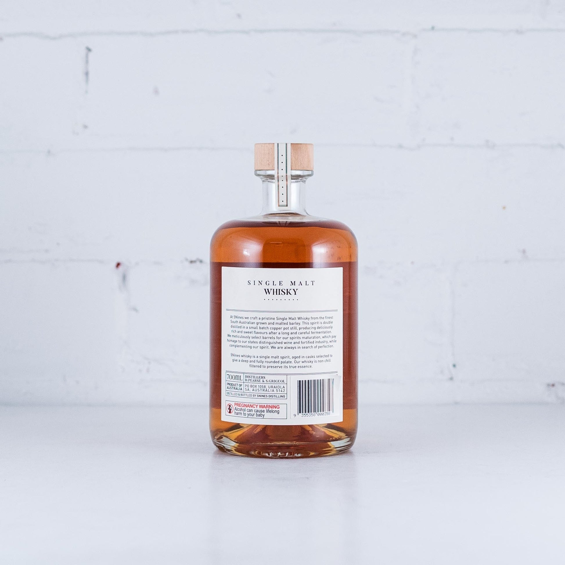 5 Nines - Single Malt Whisky Peated Batch PB002 700ml