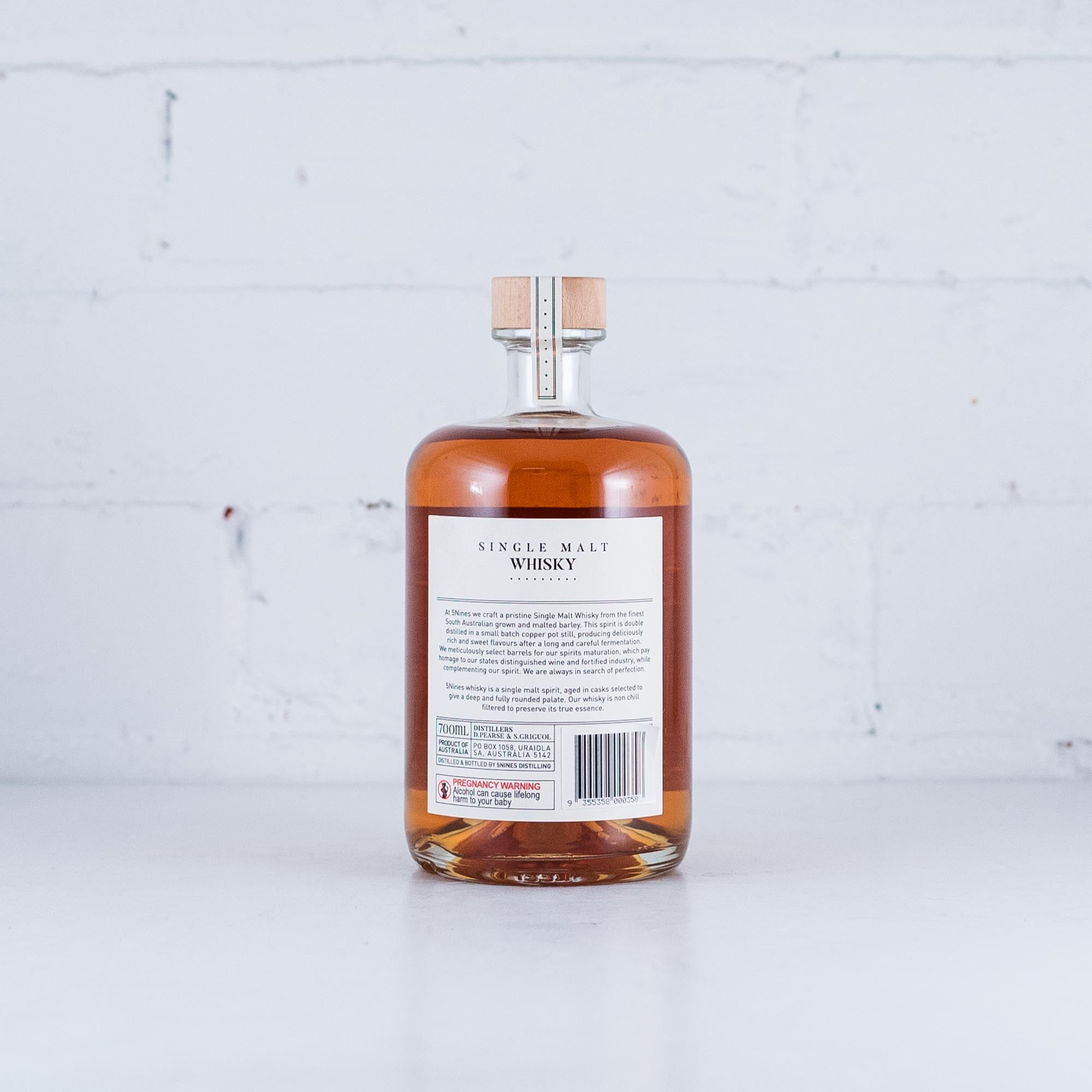 5 Nines - Single Malt Whisky Peated Batch PB002 700ml