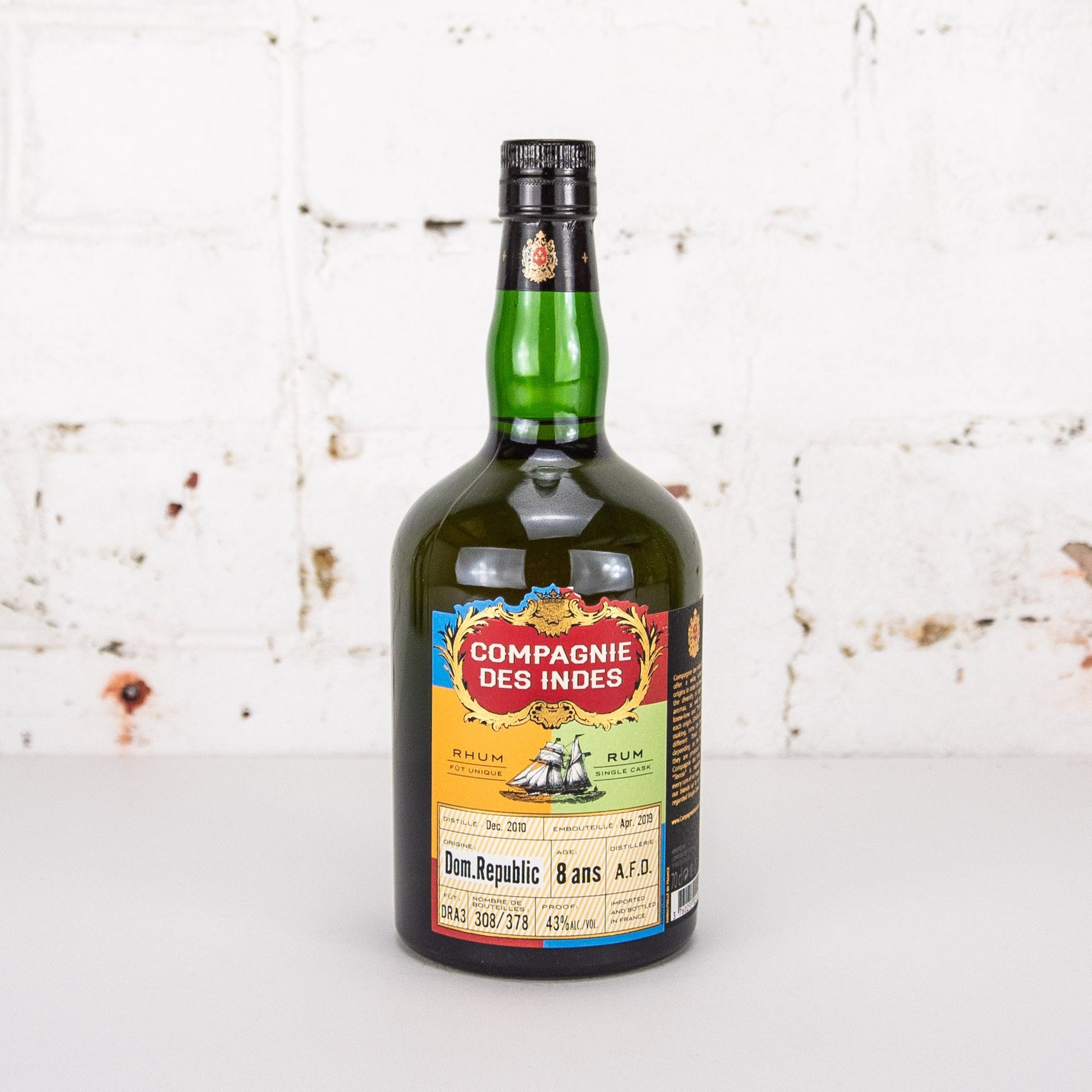 Compagnie des Indes - Dominican Republic 8 Years Single Cask Rum 700ml