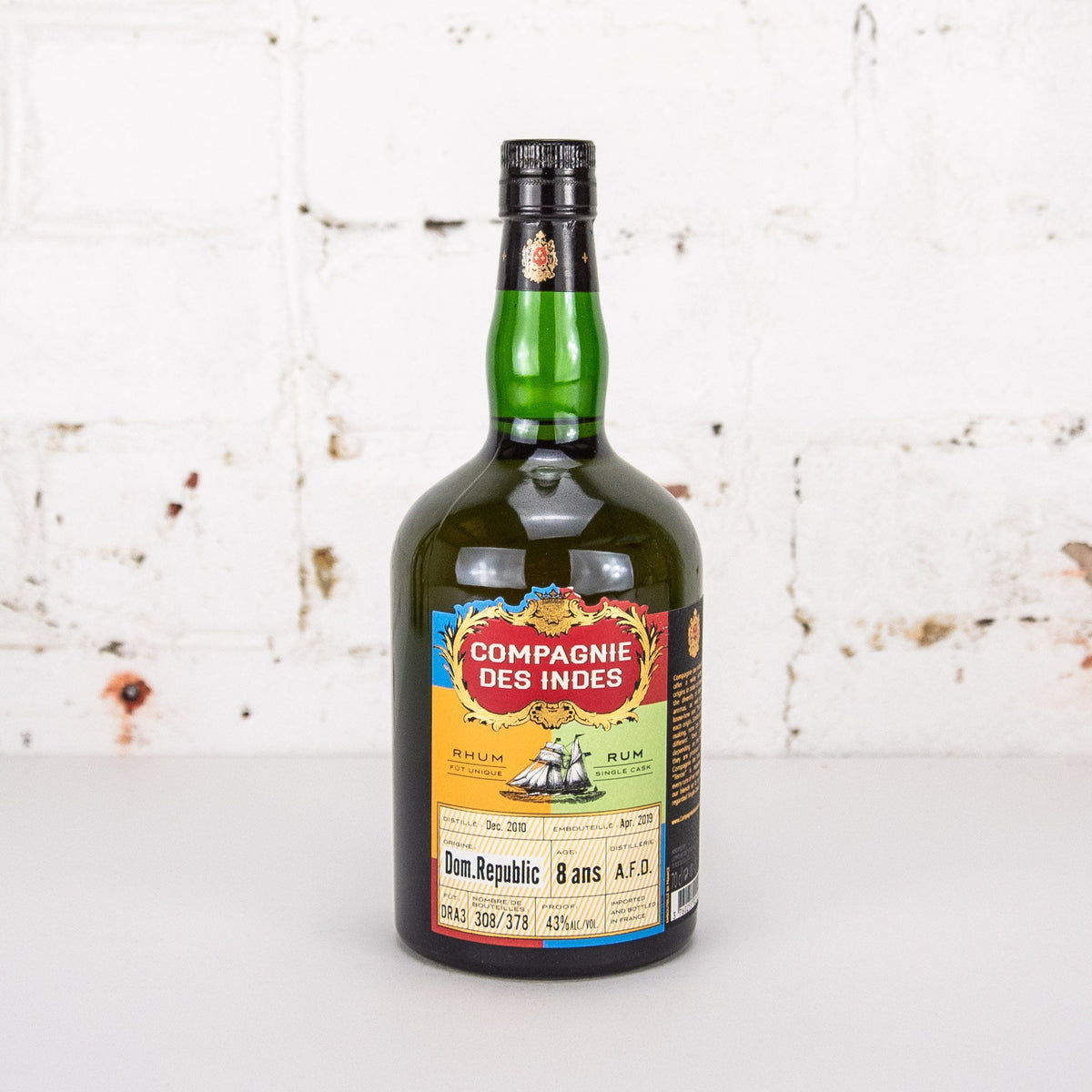 Compagnie des Indes - Dominican Republic 8 Years Single Cask Rum 700ml