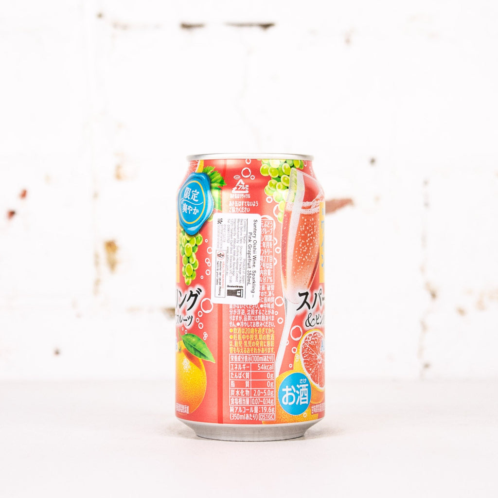 Suntory - Oiishi Wine Sparkling Pink Grapefruit 350ml