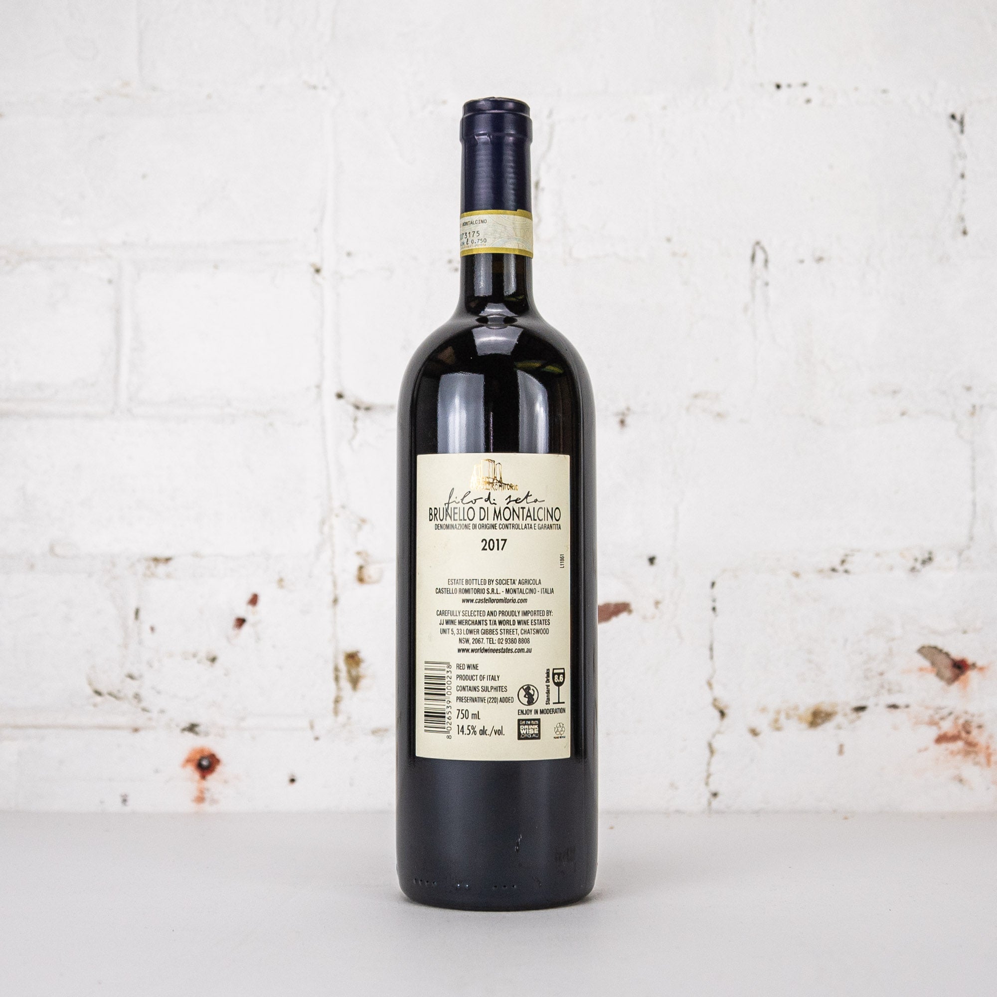 Castello Romitorio - ‘Filo di Seta’ Brunello di Montalcino 2017 750ml