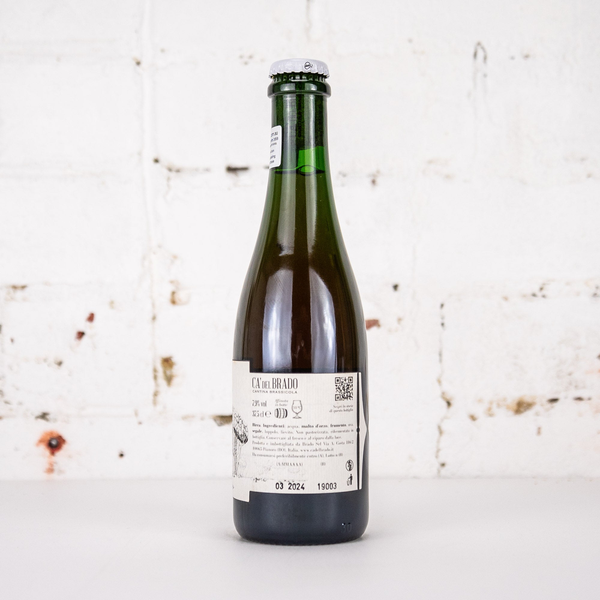 Ca' del Brado - Û Baccarossa Grape Wild Ale 375ml