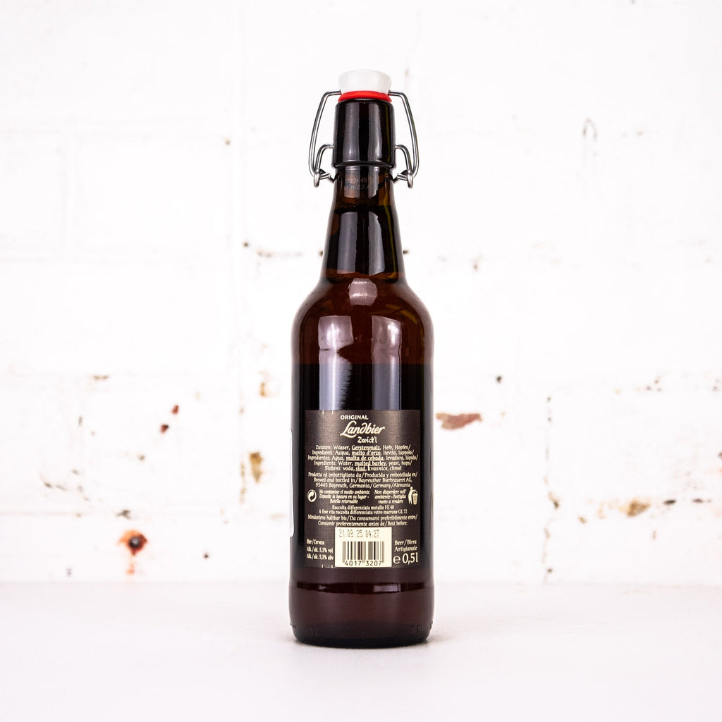 Bayreuther - Aktien Landbier Zwick'l Kellerbier 500ml