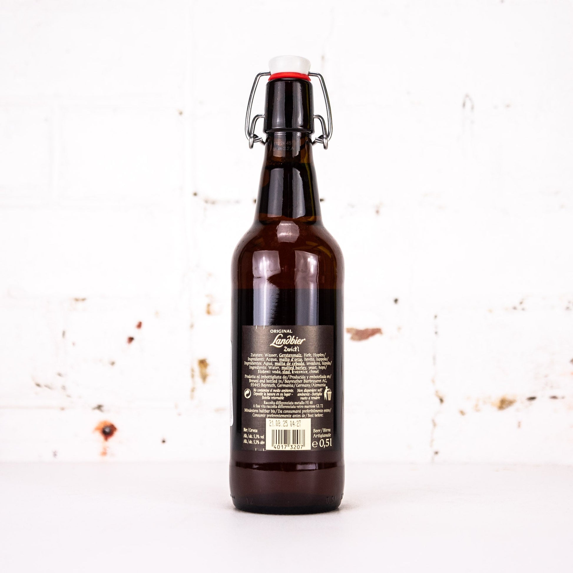 Bayreuther - Aktien Landbier Zwick'l Kellerbier 500ml