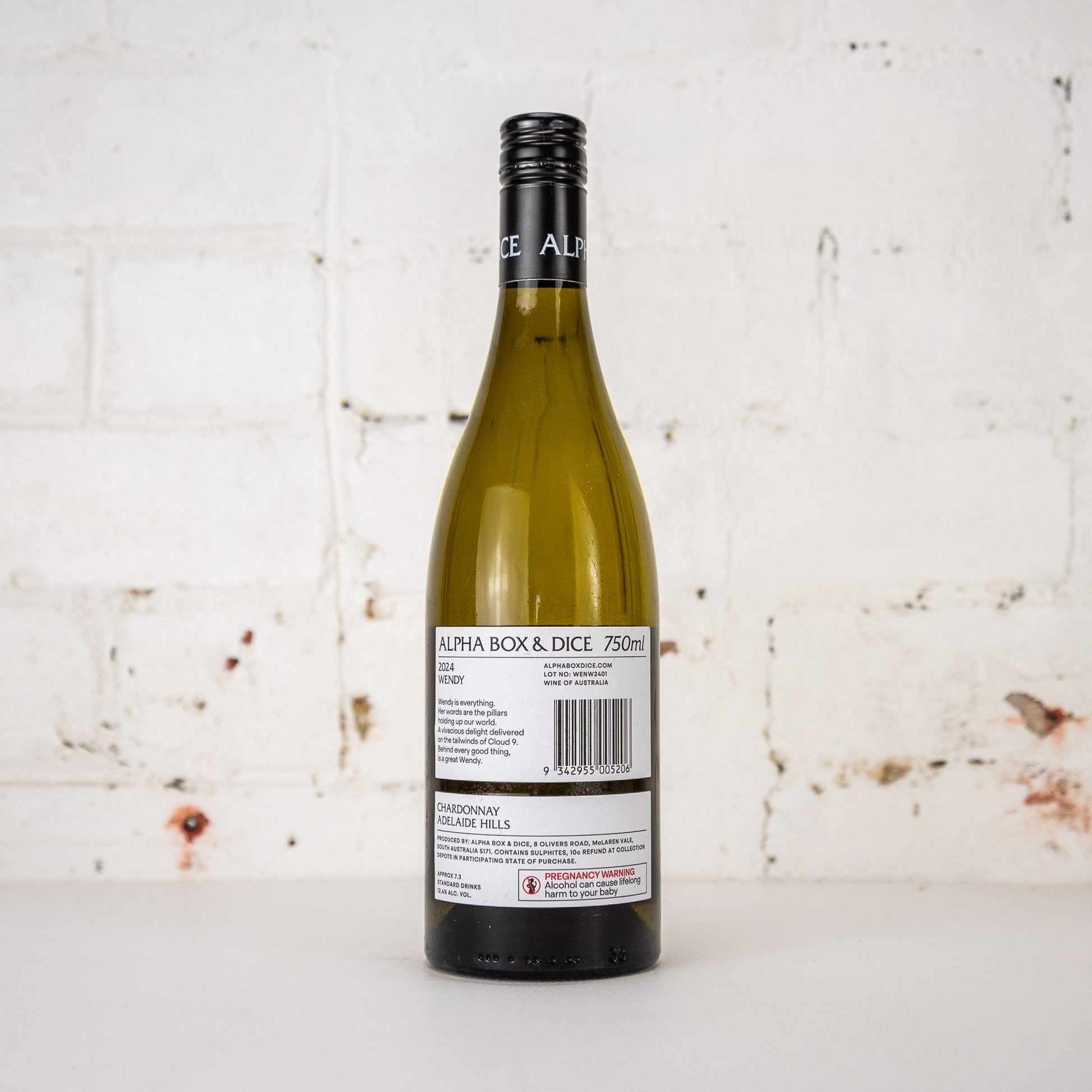 Alpha Box & Dice - Wendy Chardonnay 2024 750ml