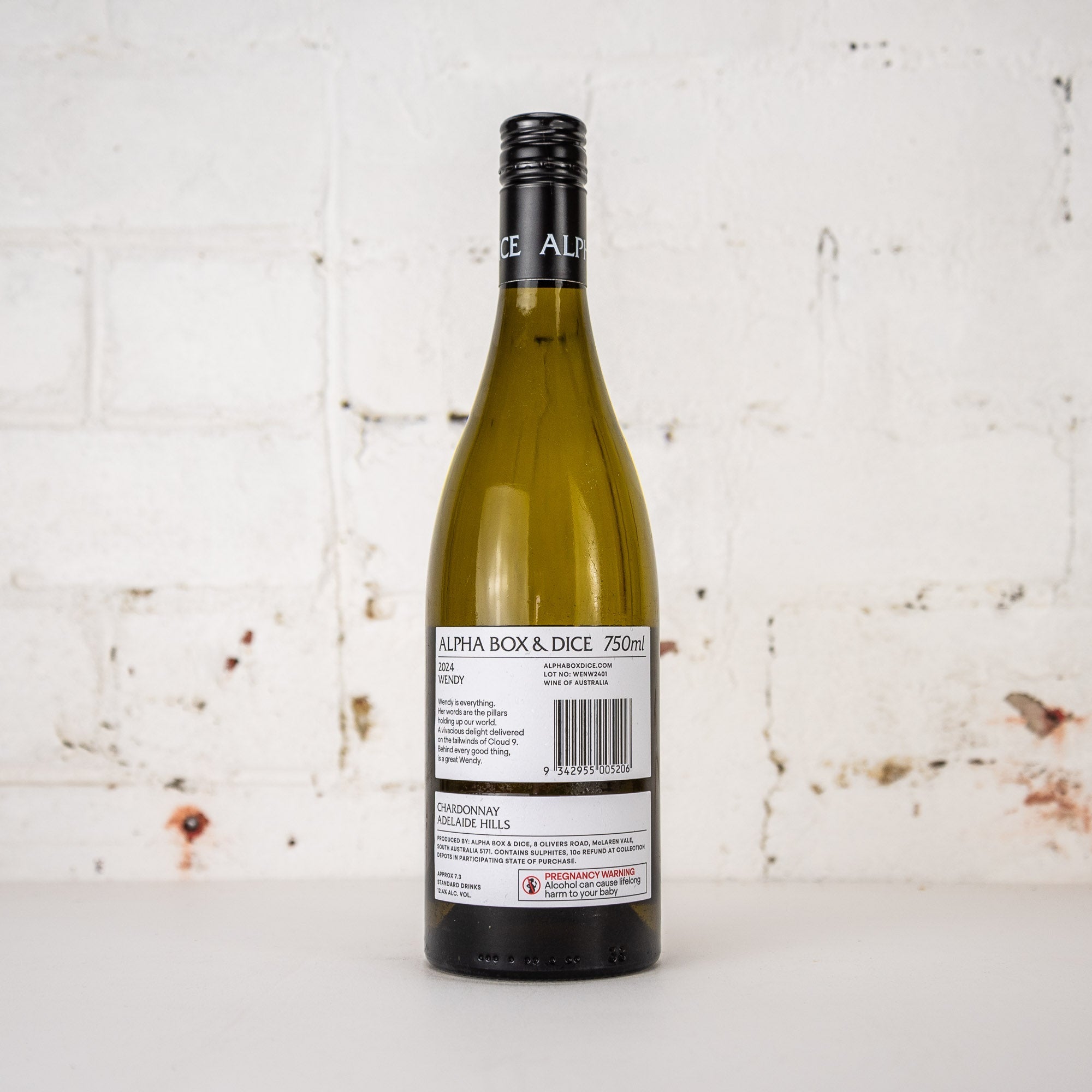 Alpha Box & Dice - Wendy Chardonnay 2024 750ml