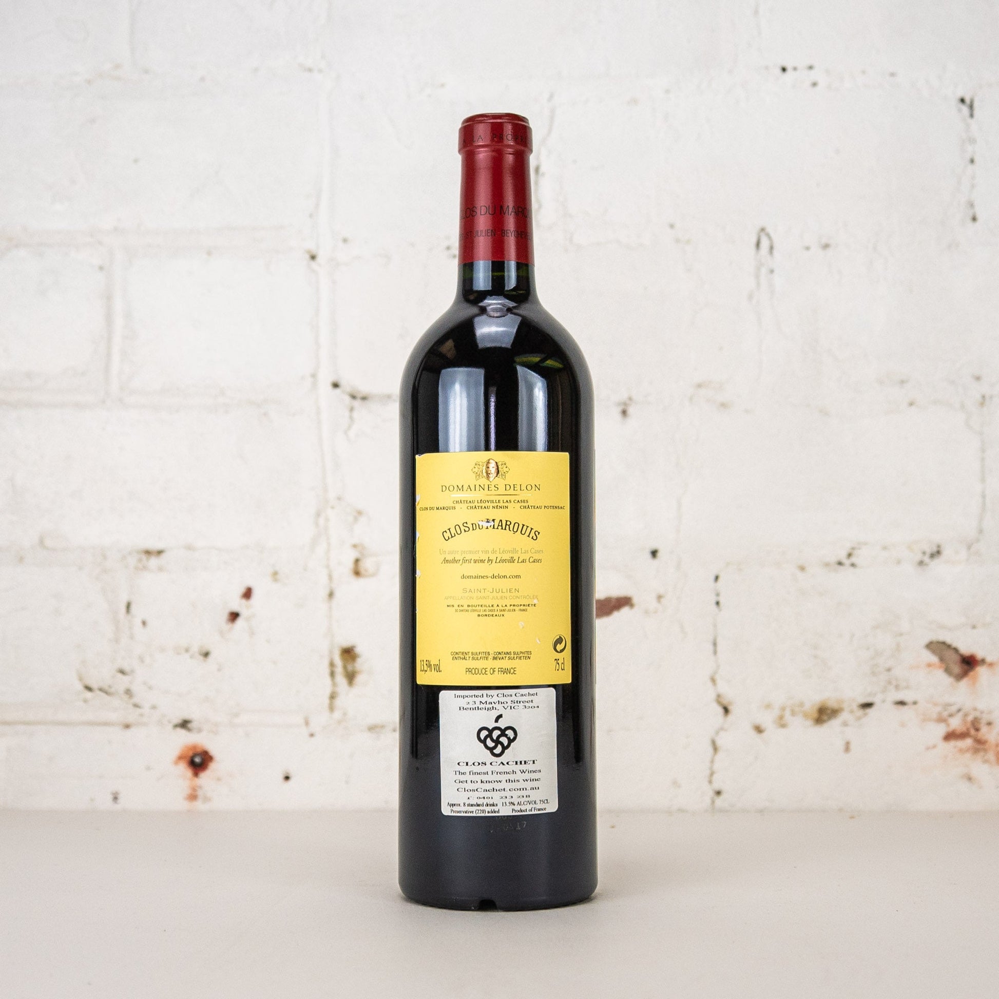 Clos Du Marquis - Saint Julien 2008 750ml