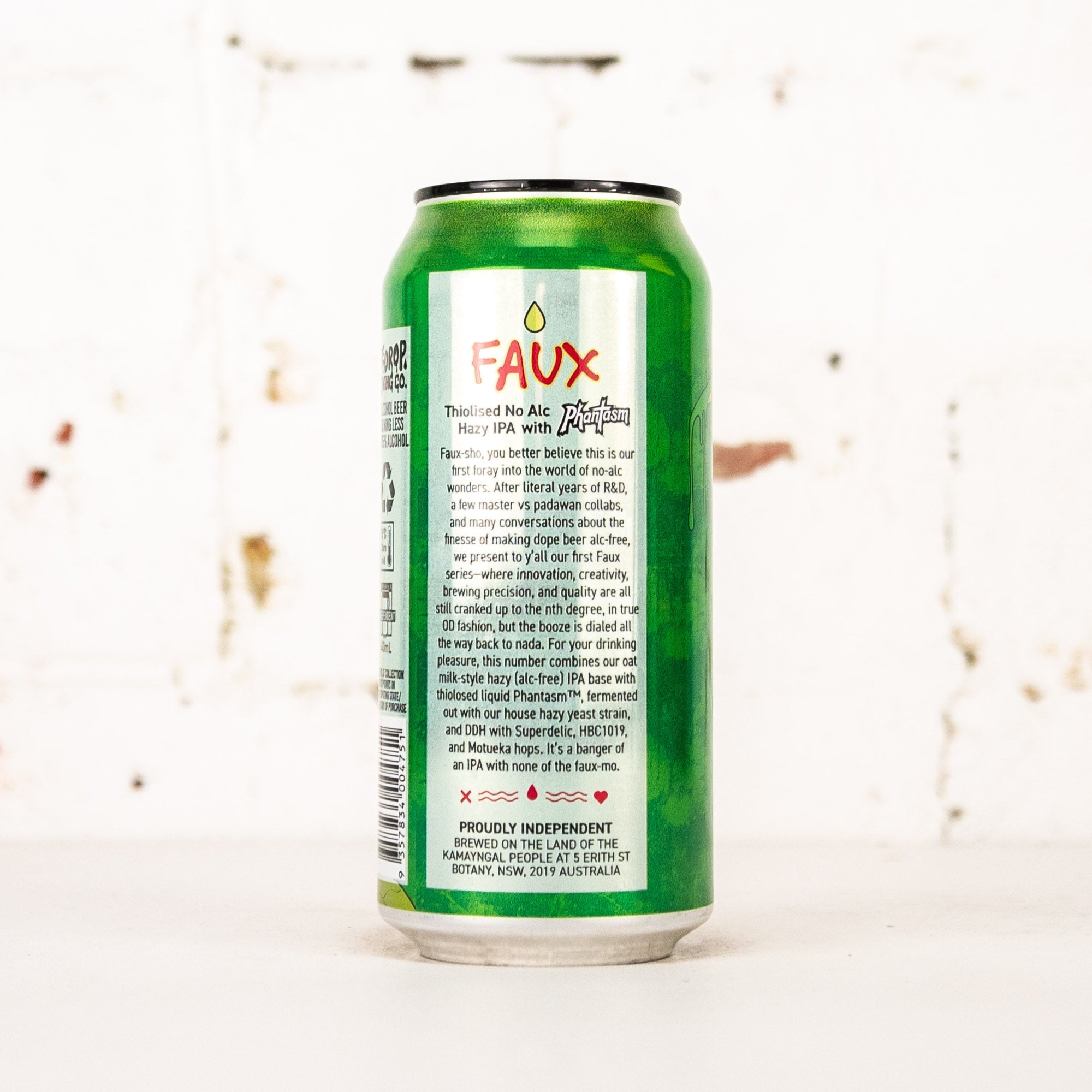 One Drop - Faux Non Alcoholic Thiolised Hazy IPA w/ Phantasm