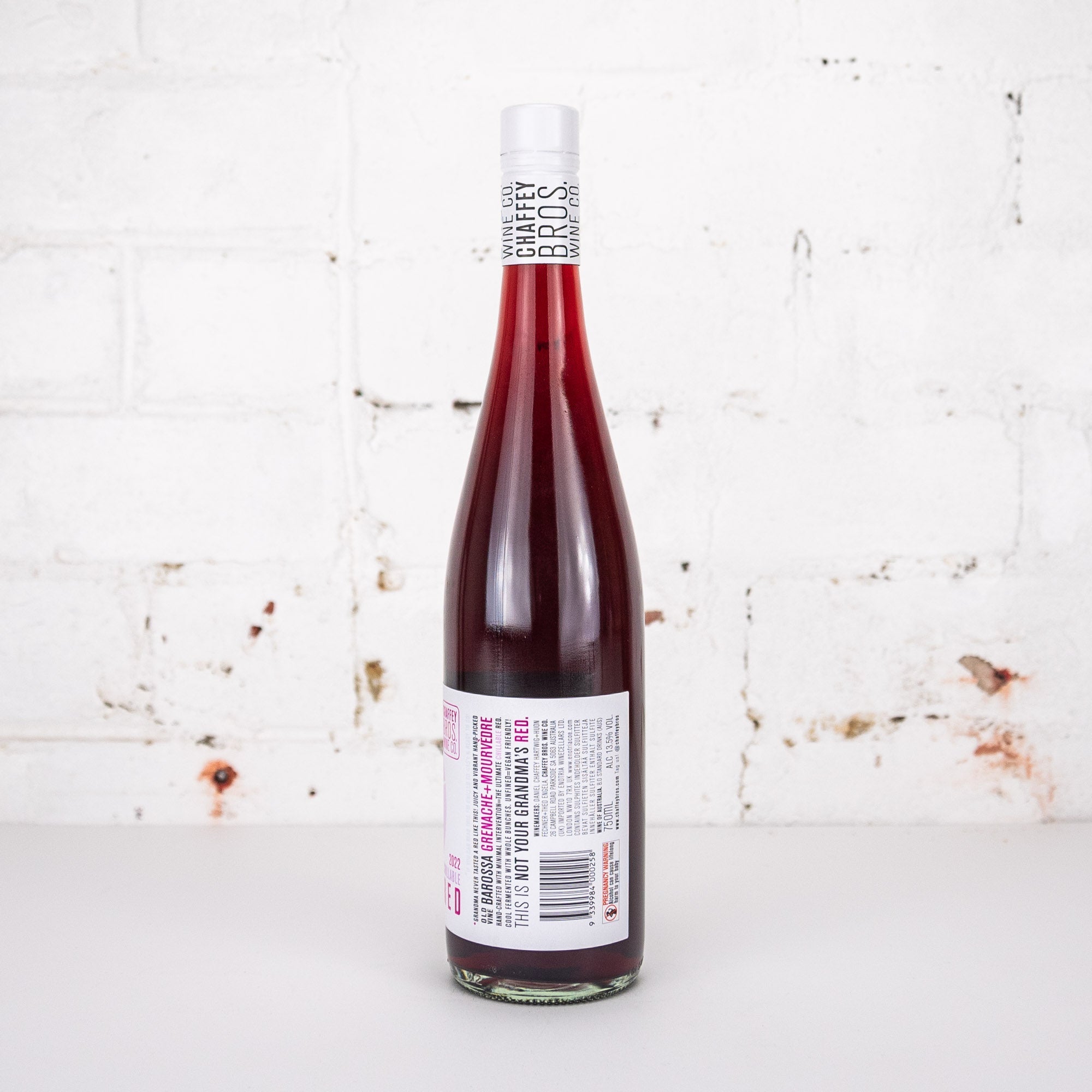 Chaffey Bros - Not Your Grandma's Chillable Red 750ml