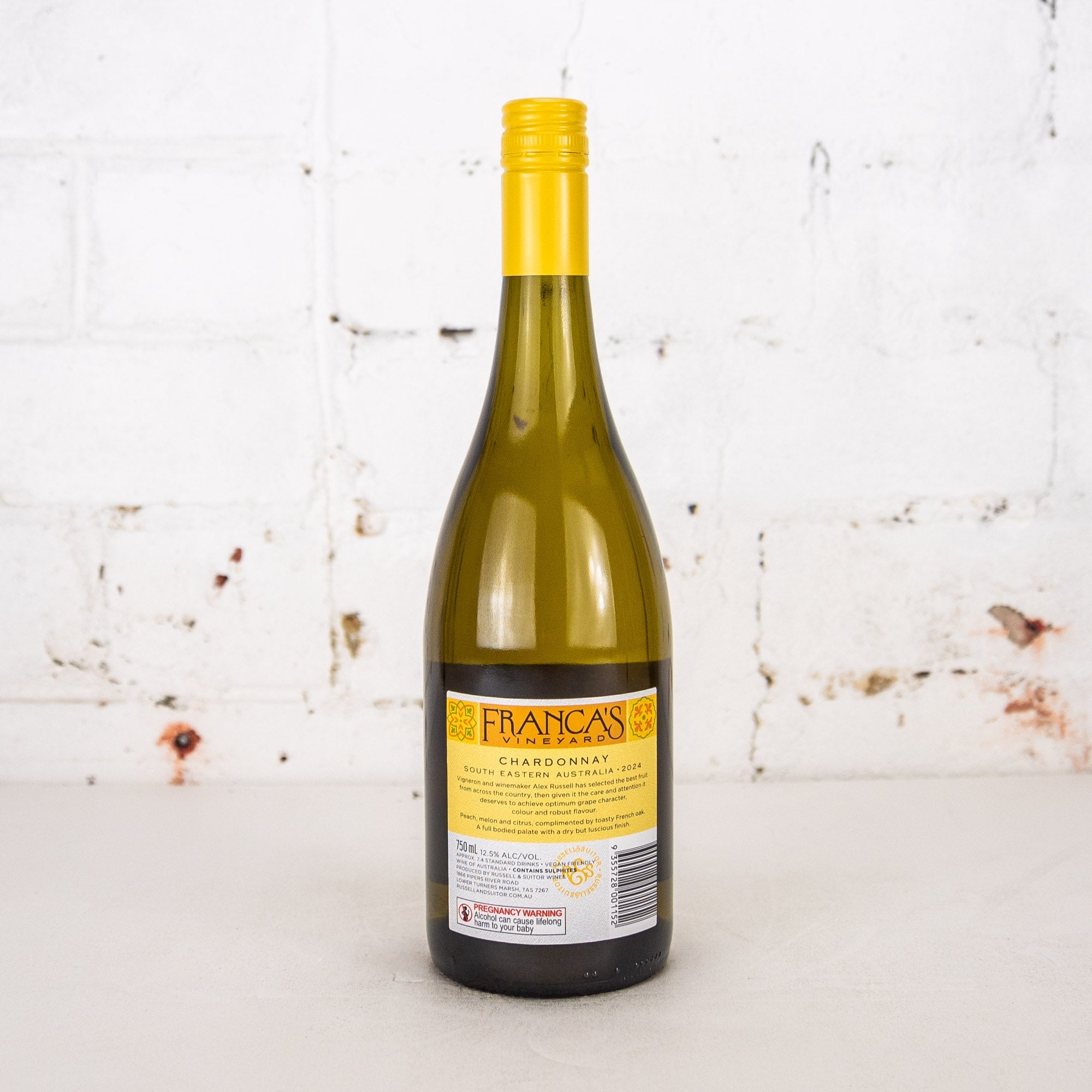 Russell & Suitor - Franca's Vineyard Chardonnay 750ml