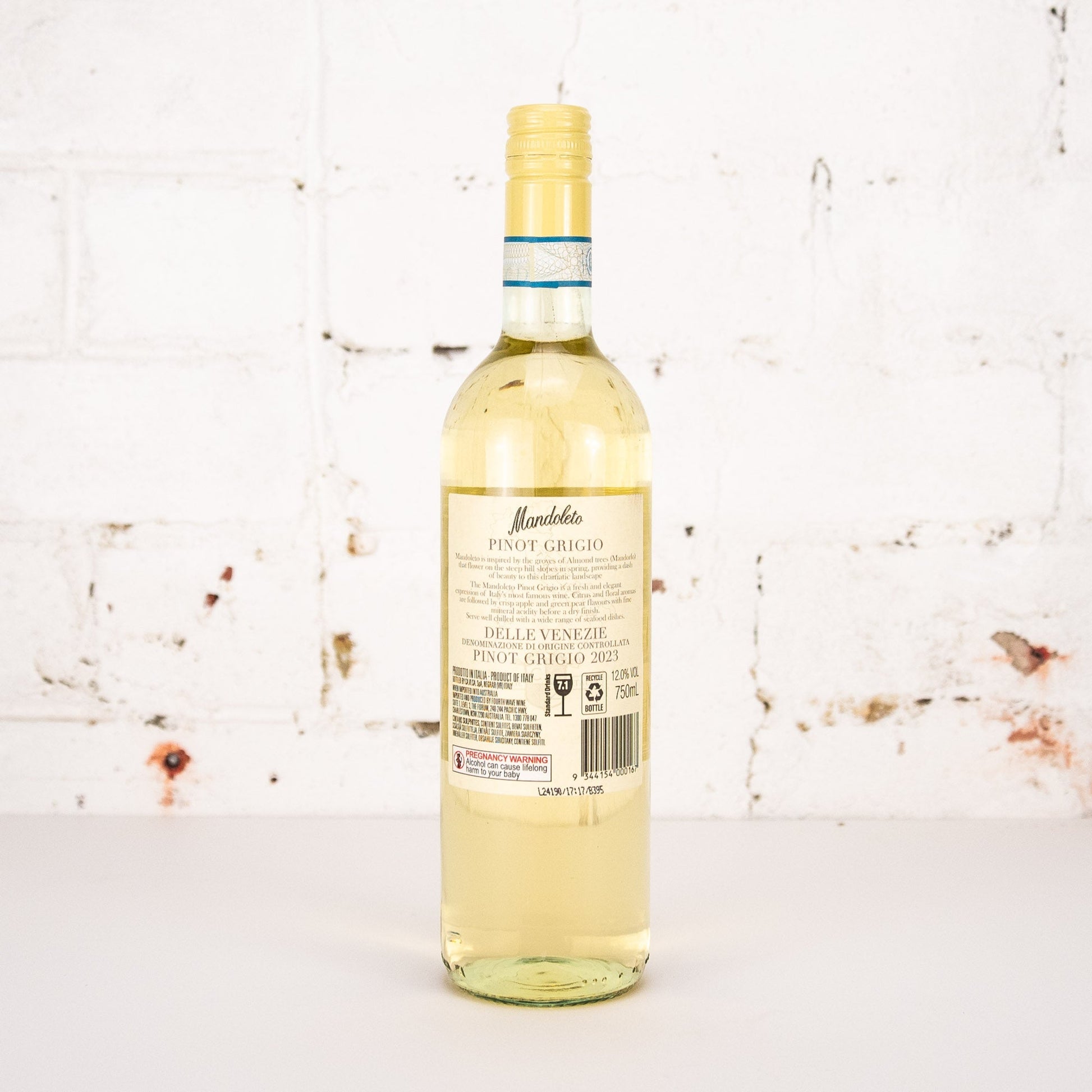 Mandoleto - Pinot Grigio 750ml