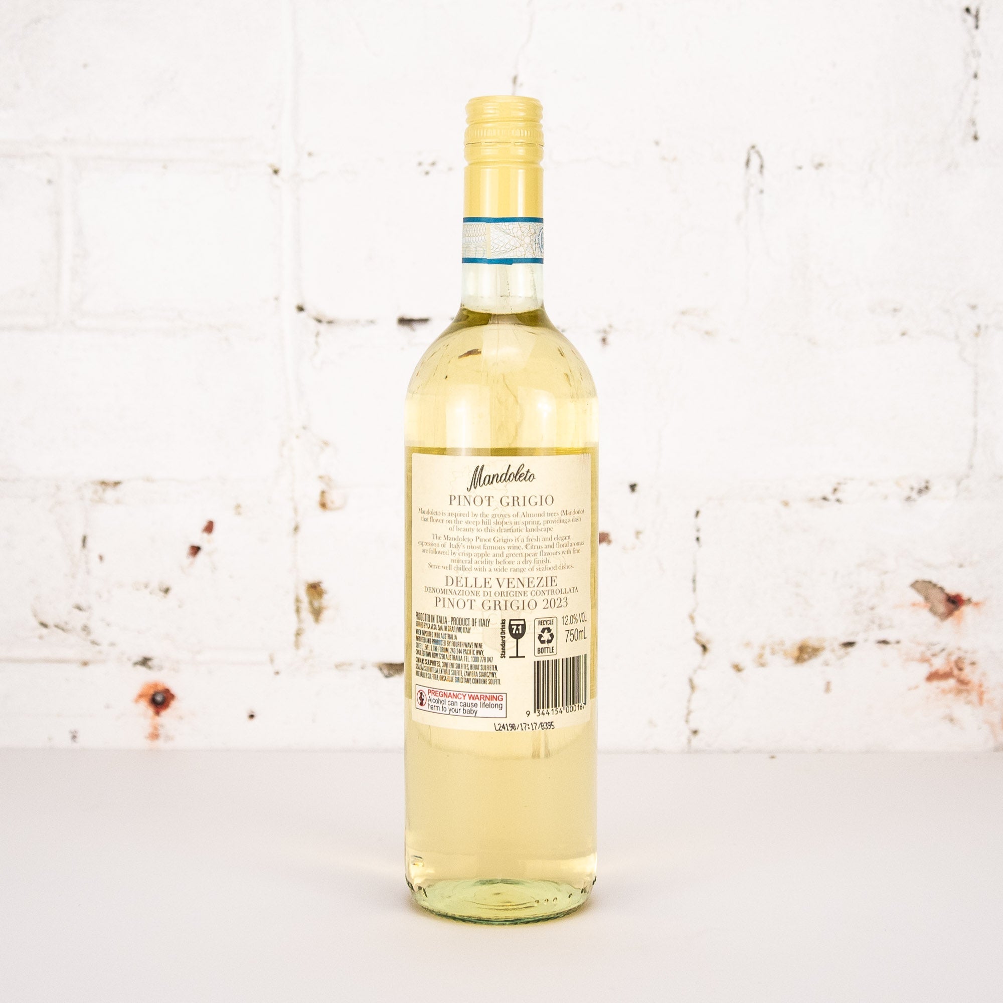 Mandoleto - Pinot Grigio 750ml