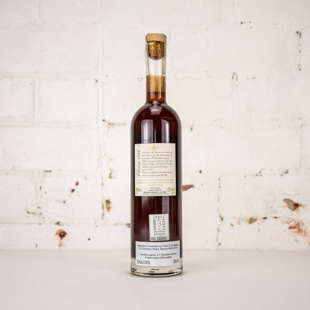 Bodegas Hidalgo La Gitana - Oloroso Sherry 1986 500ml