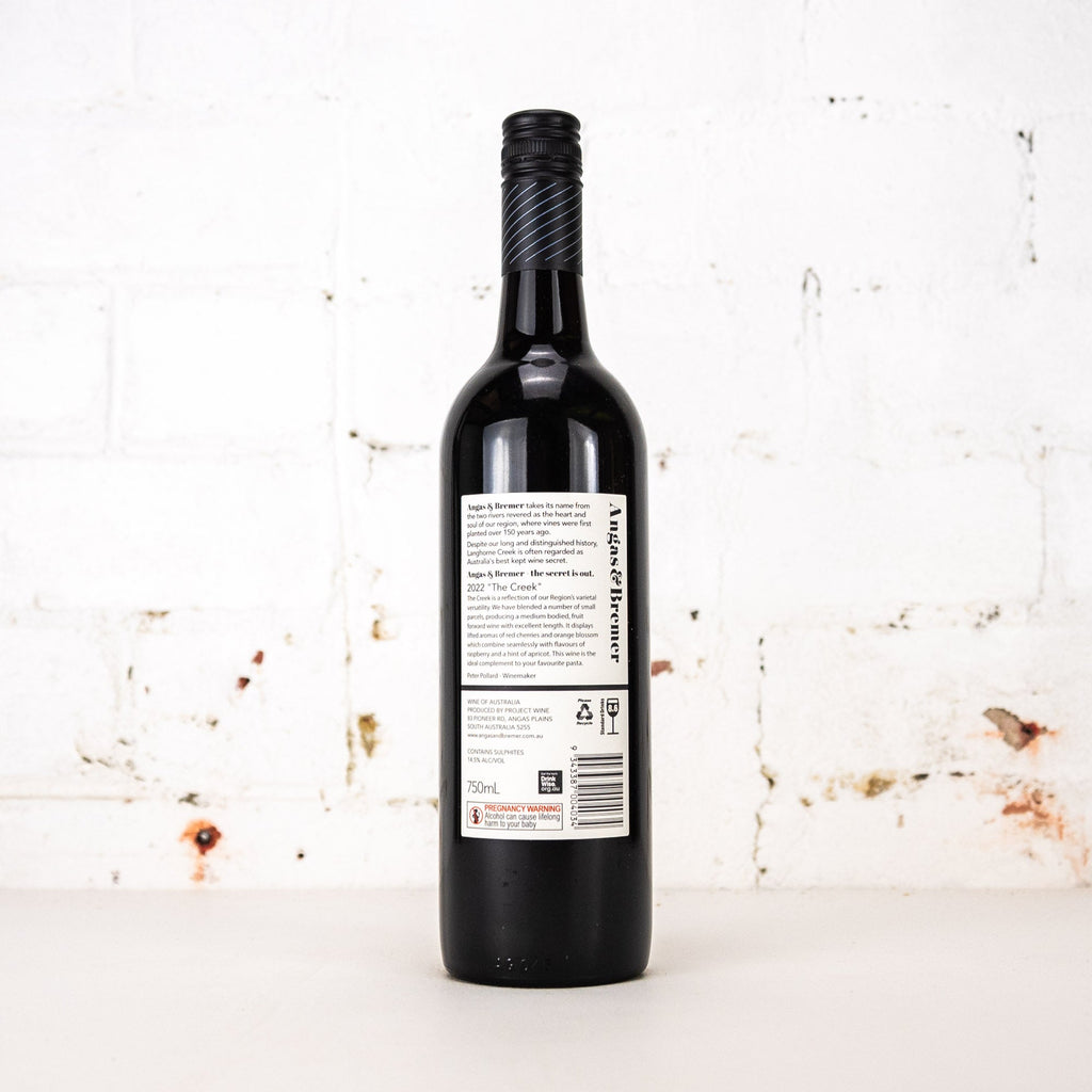 Angas & Bremer - The Creek Red Blend 750ml