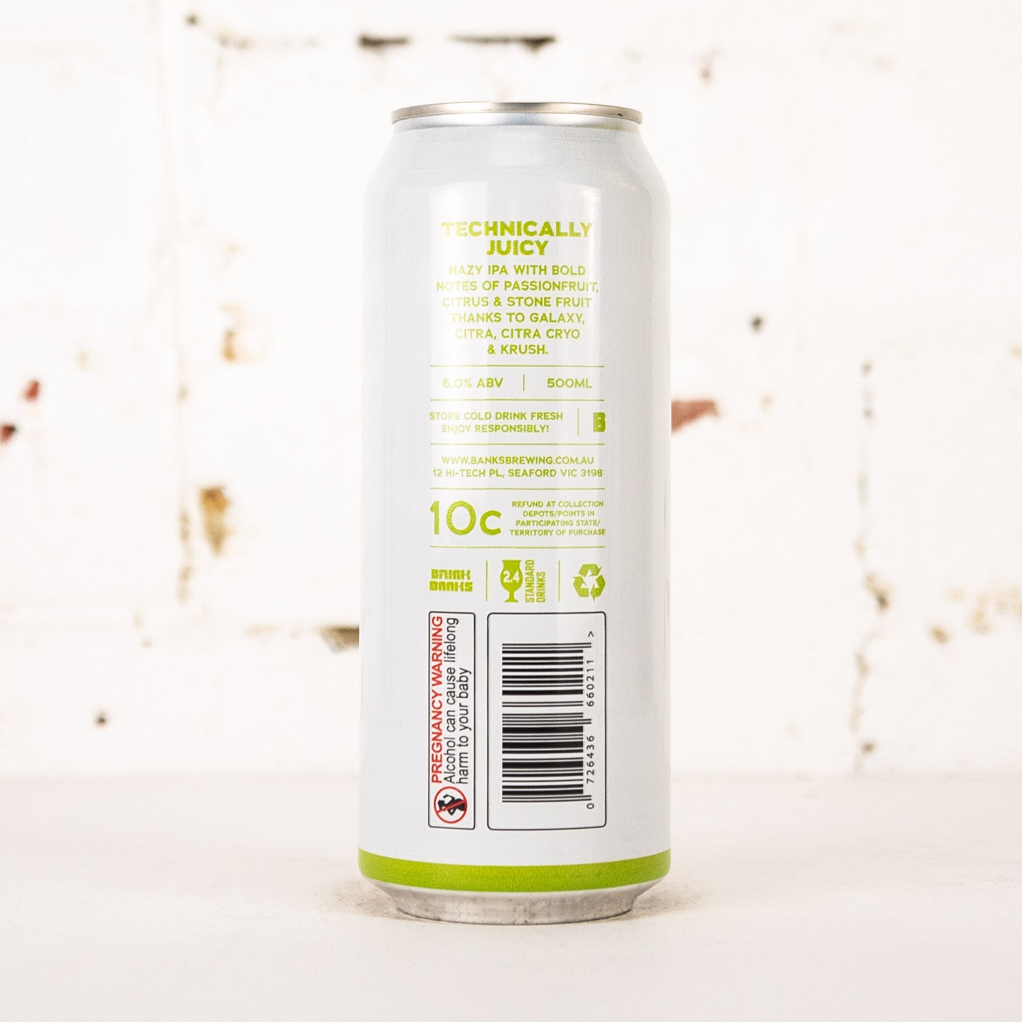 Banks - Technically Juicy Hazy IPA