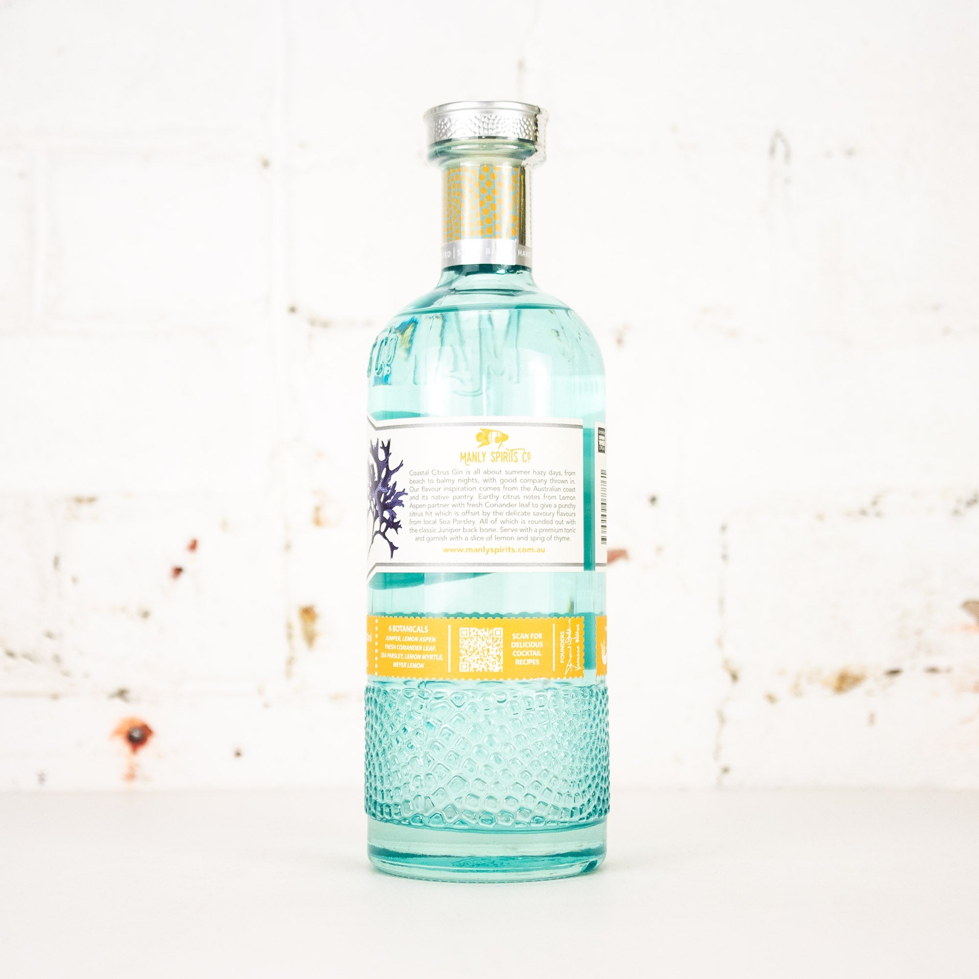 Manly Spirits - Coastal Citrus Gin 700ml
