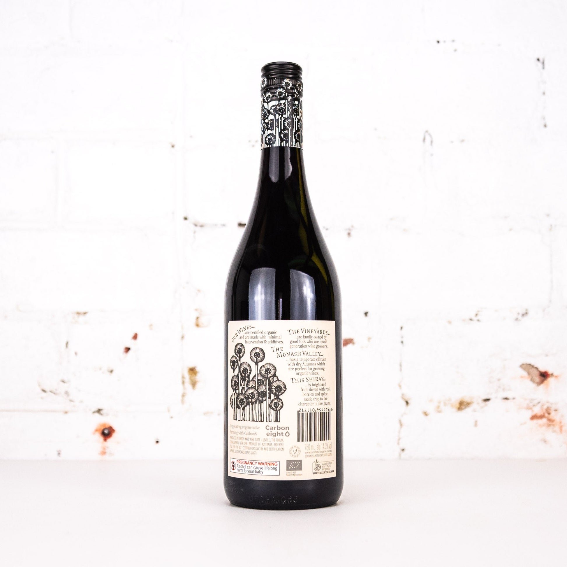 Farm Hand - Organic Shiraz 750ml