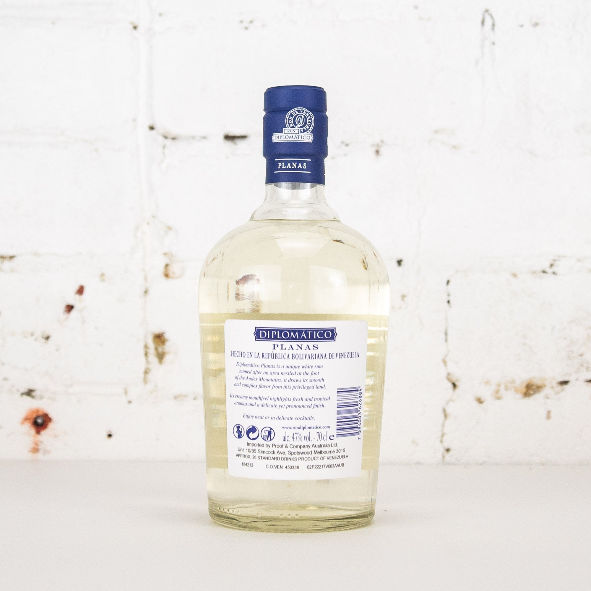 Diplomatico - Planas White Rum 700ml