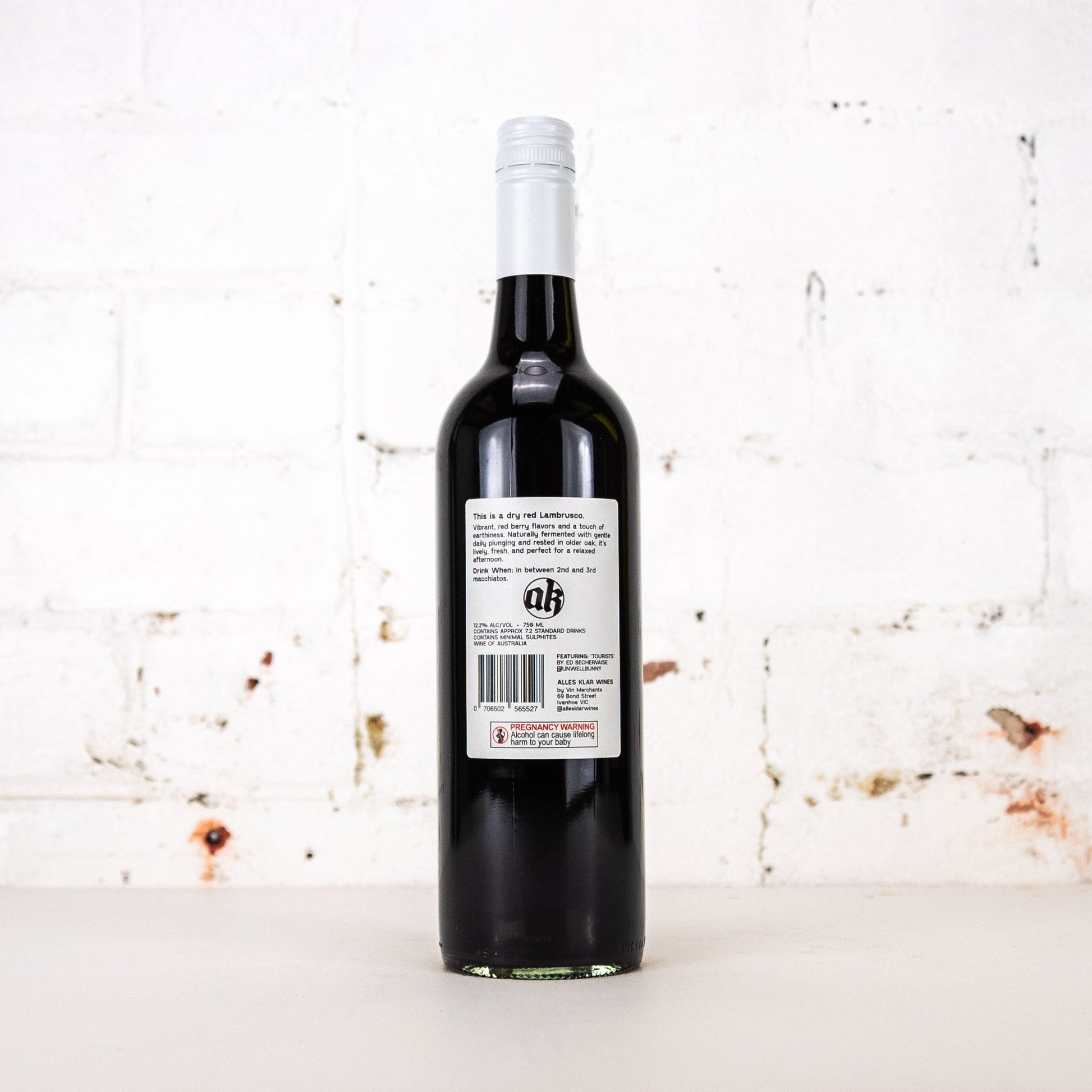 Alles Klar - Italian Spiderman Lambrusco 750ml