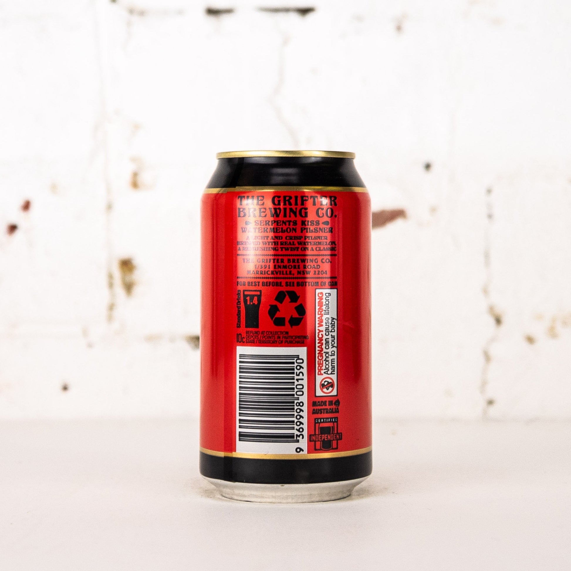 The Grifter - Serpents Kiss Watermelon Pilsner