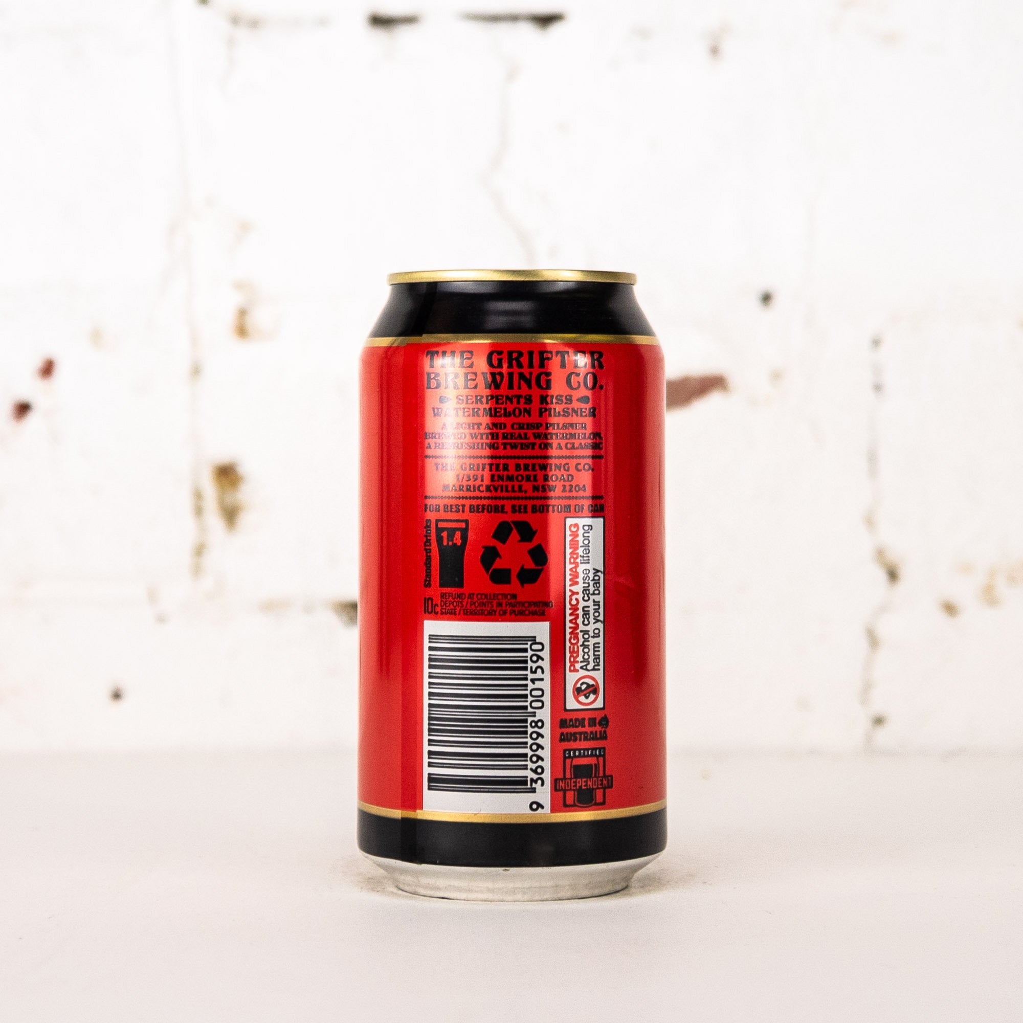 The Grifter - Serpents Kiss Watermelon Pilsner