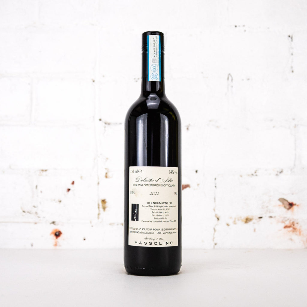 Massolino - Dolcetto d'Alba 2022 750ml