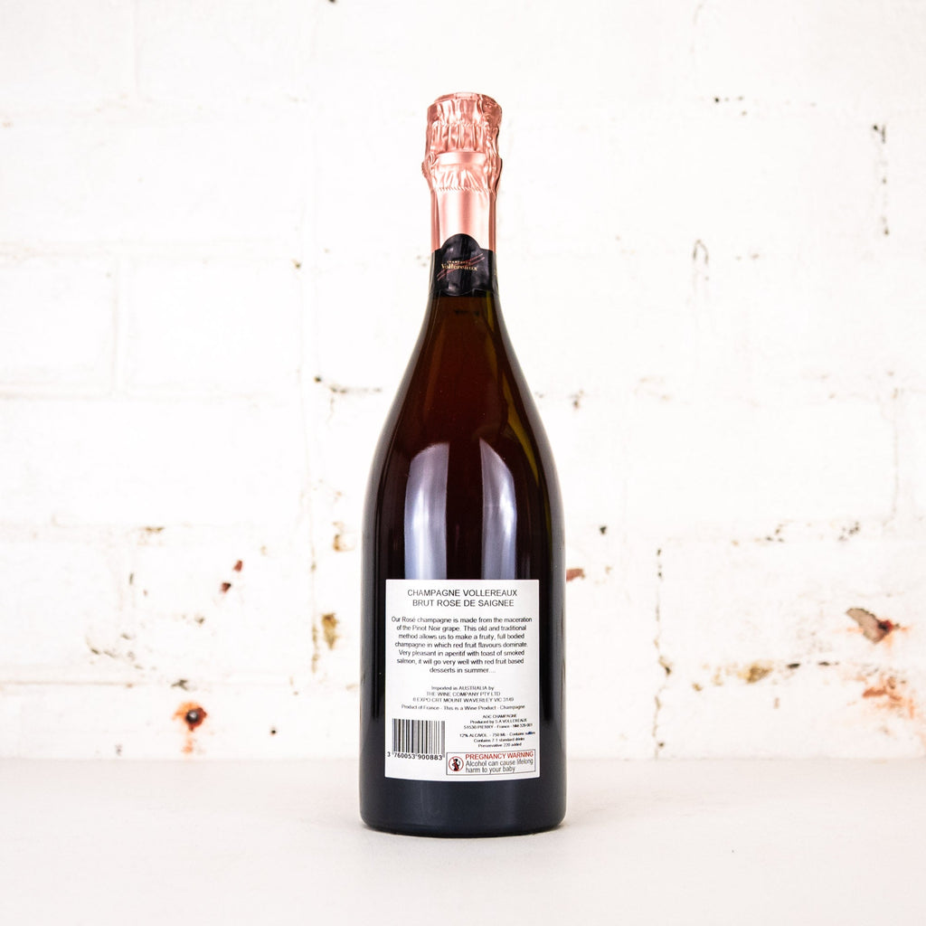 Vollereaux - Rose de Saignee Brut 750ml