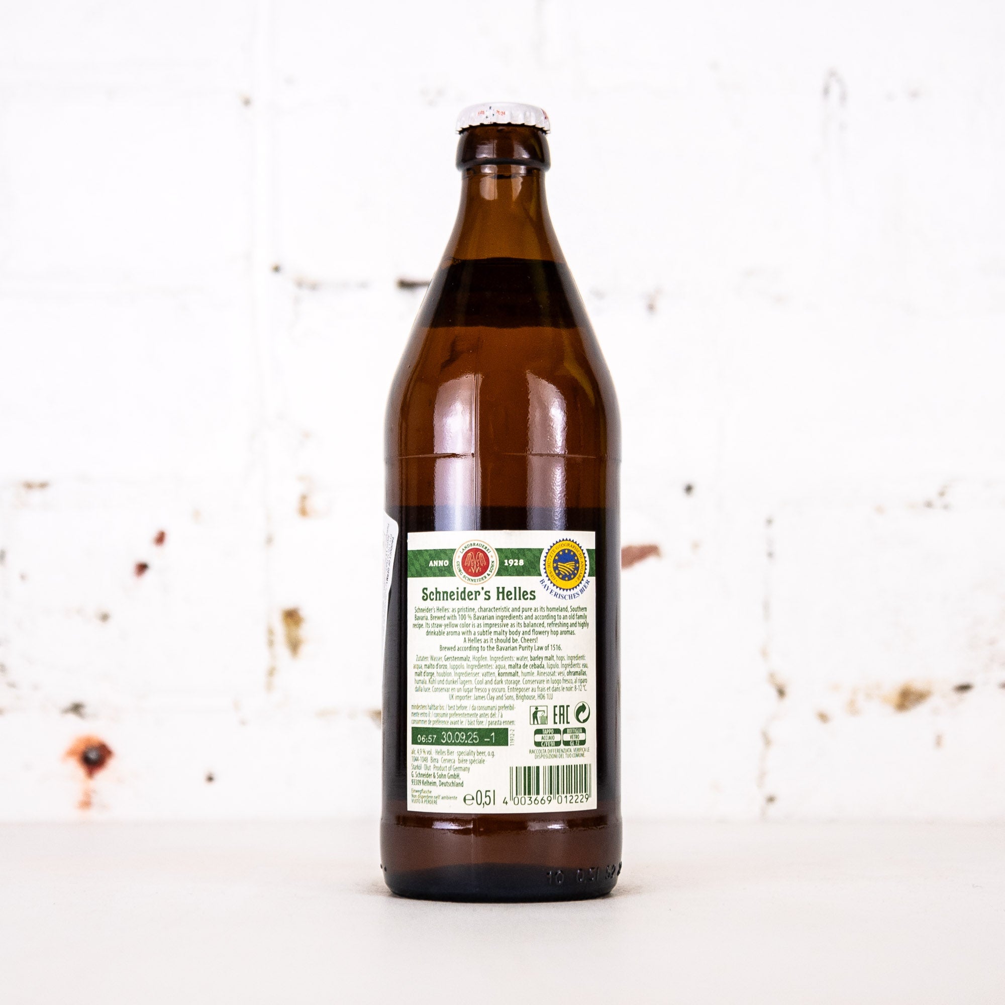 Schneider - Bayrisch Hell Helles Lager 500ml