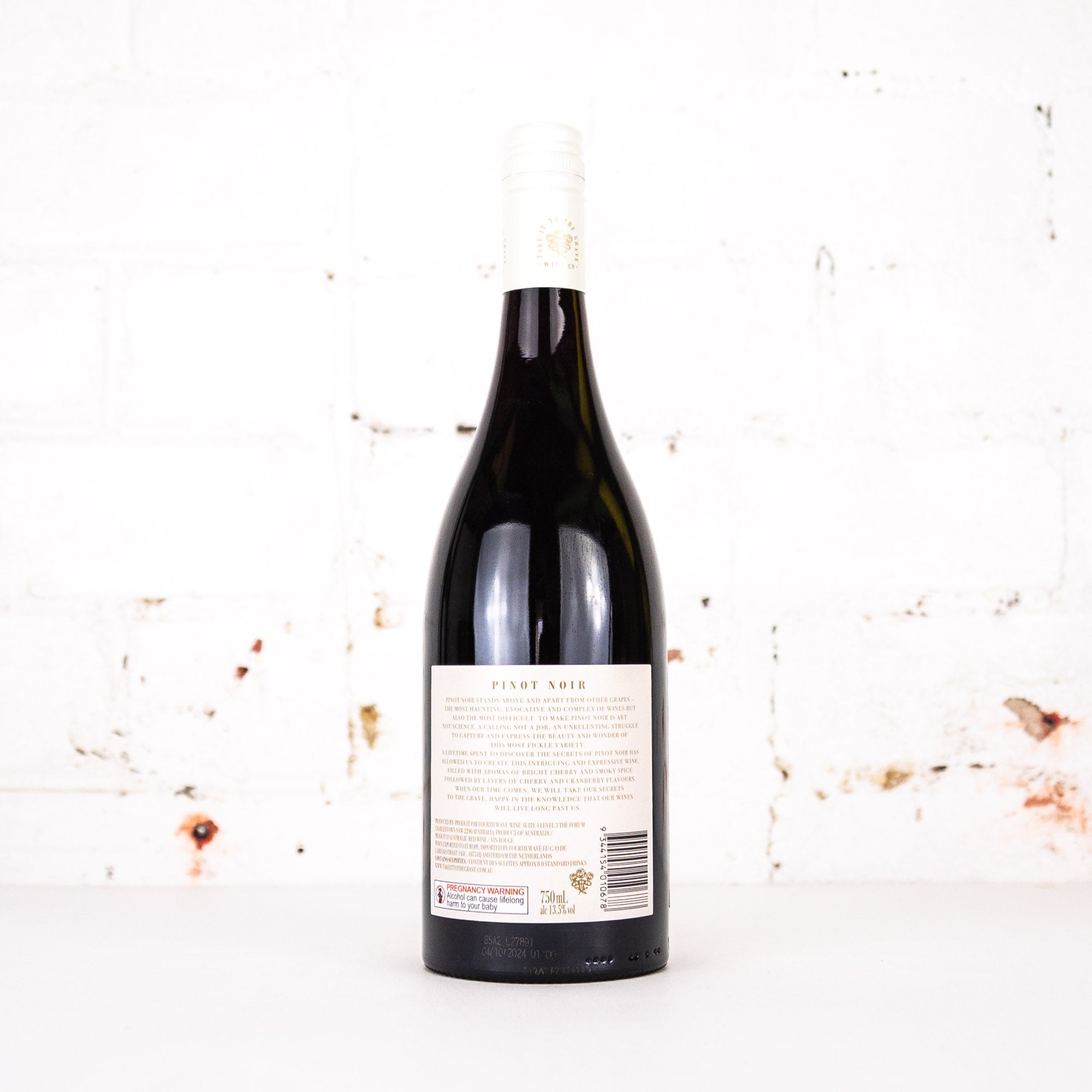 Take It To The Grave - Pinot Noir 750ml