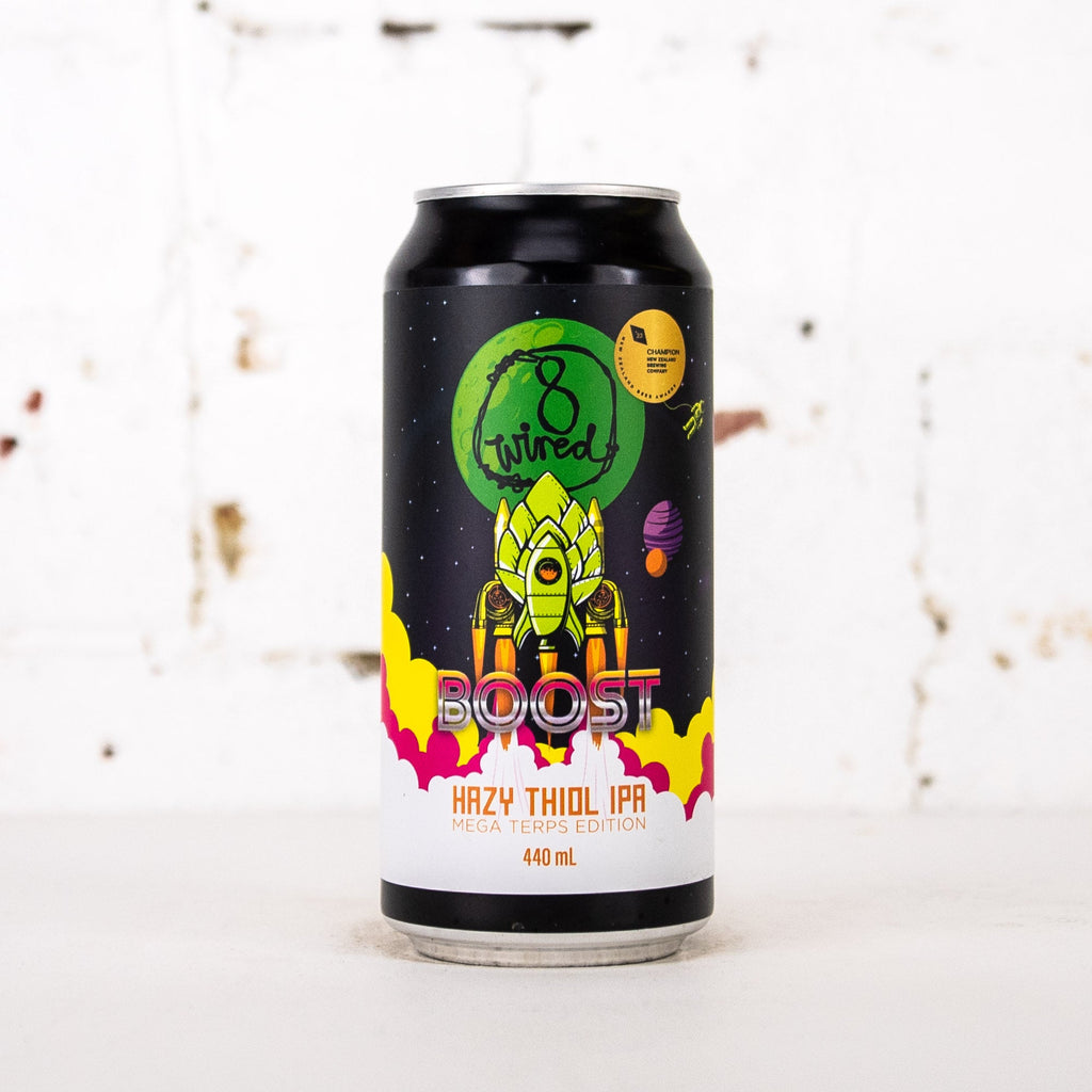 8 Wired - Boost Hazy Thiol IPA Mega Terps Edition