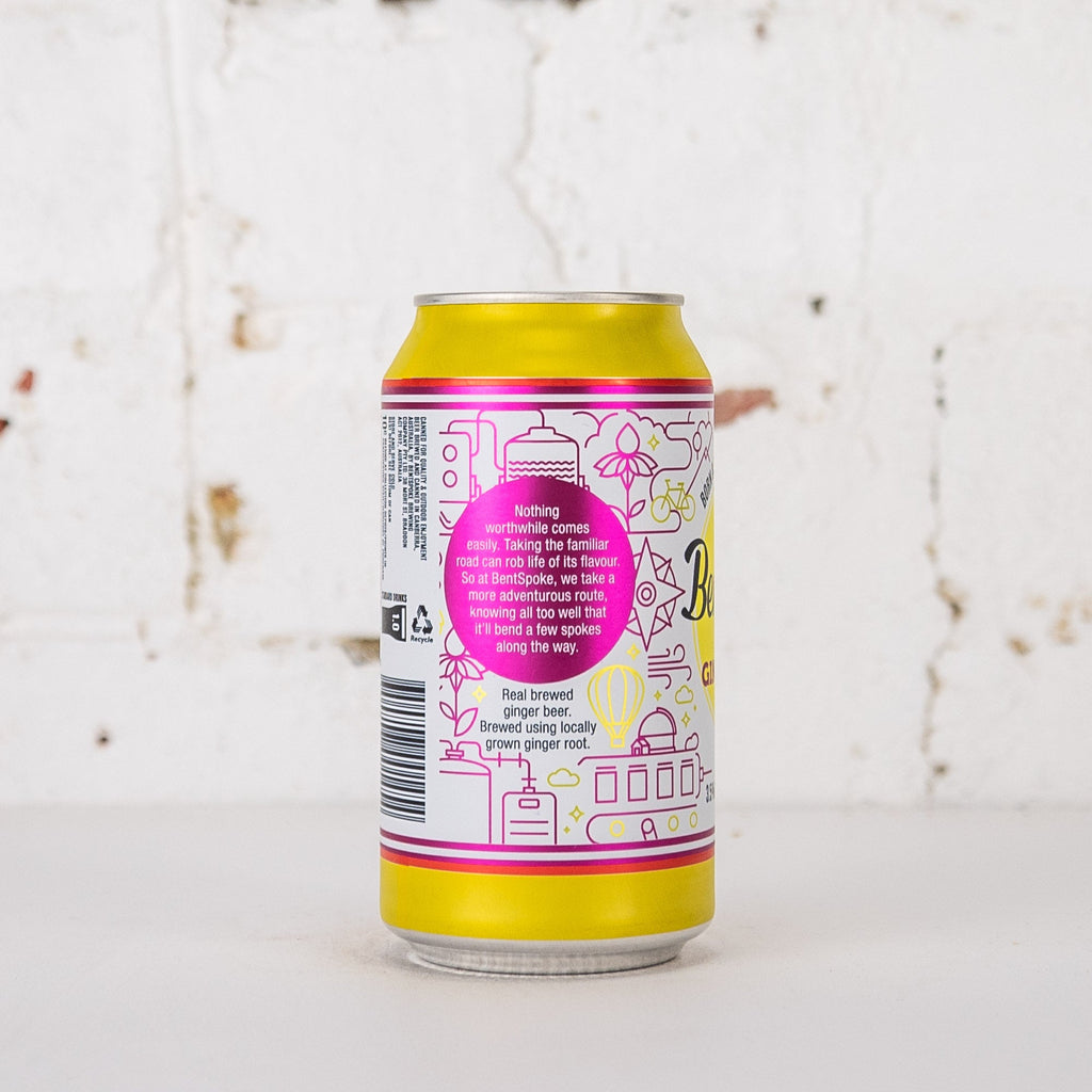BentSpoke - Fixie Alcoholic Ginger Beer