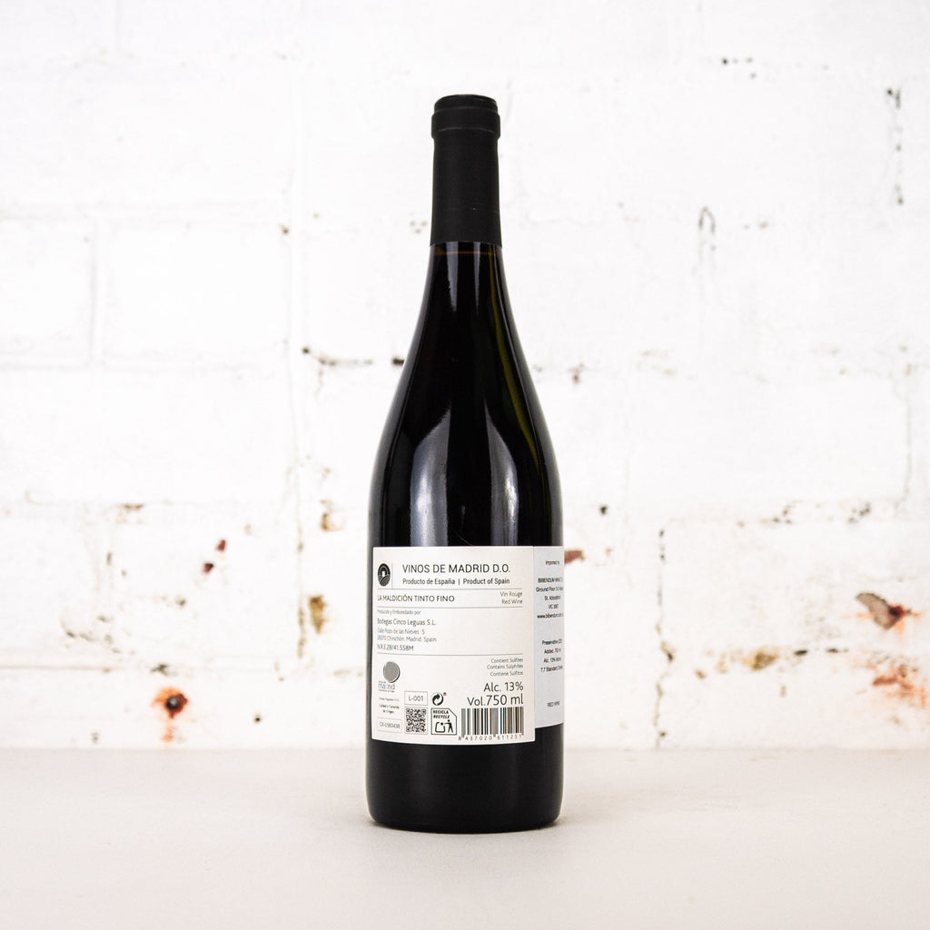 La Maldición - Bodegas Cinco Léguas Vinos de Madrid Tinto Fino 2023 750ml