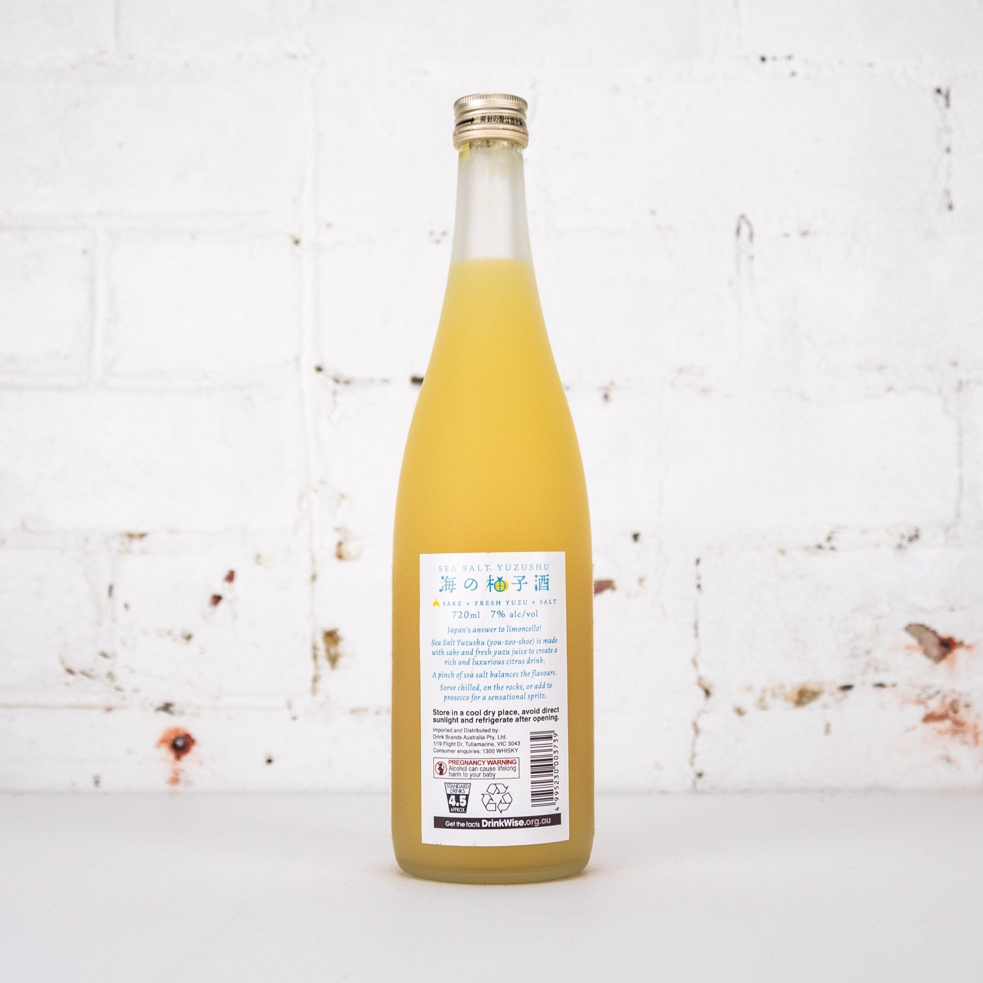 Kitajima - Sea Salt Yuzushu 720ml
