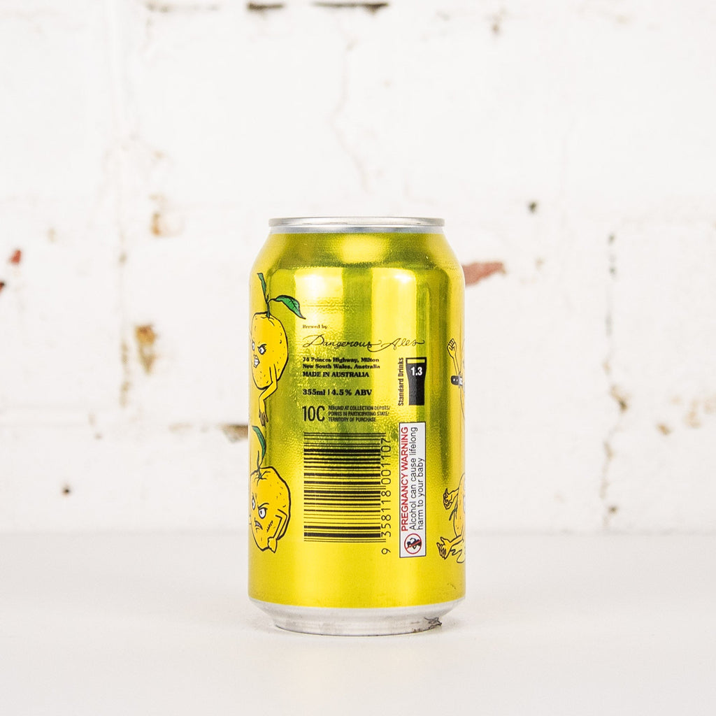 Dangerous Ales - Killer Yuzu Sour Ale