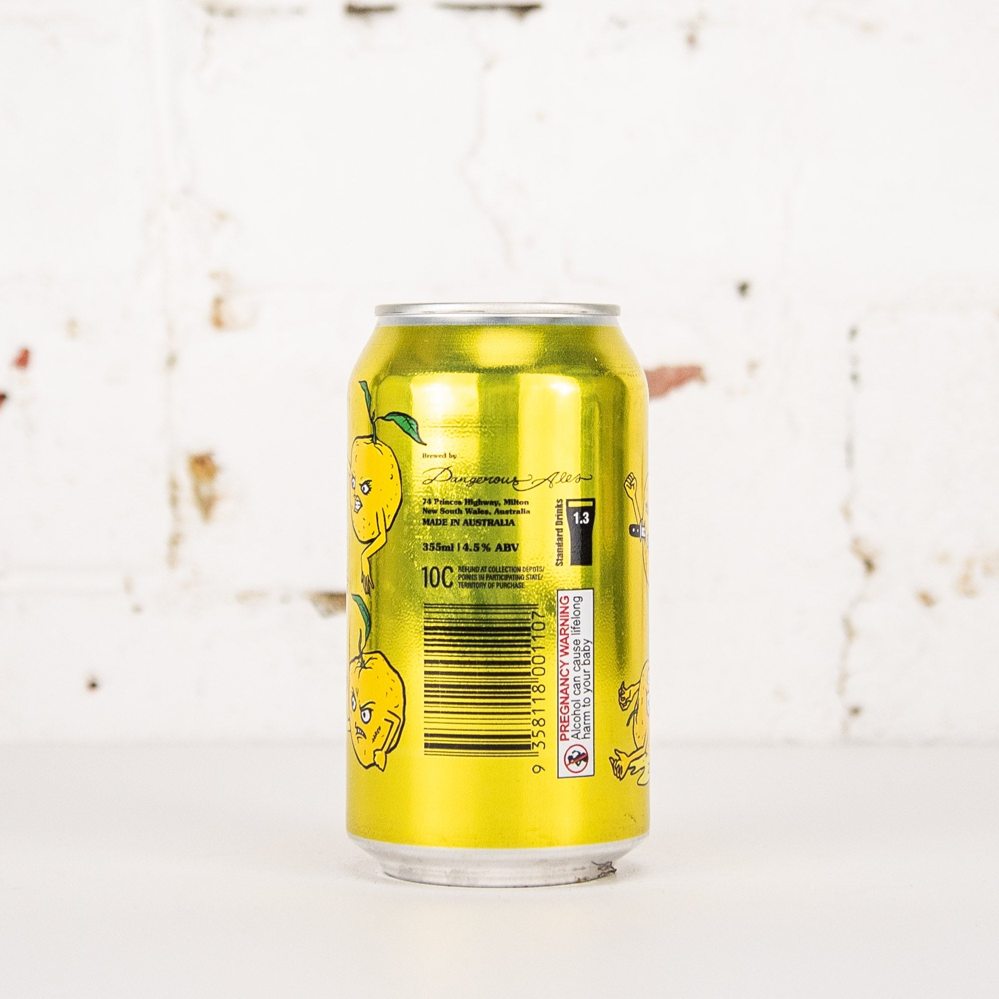 Dangerous Ales - Killer Yuzu Sour Ale