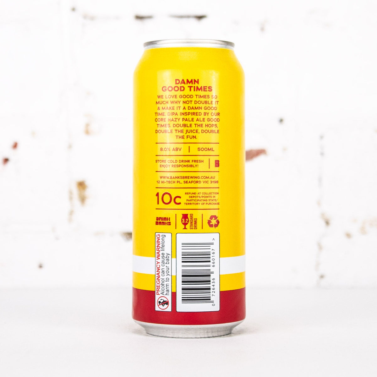 Banks - Damn Good Times Hazy DIPA